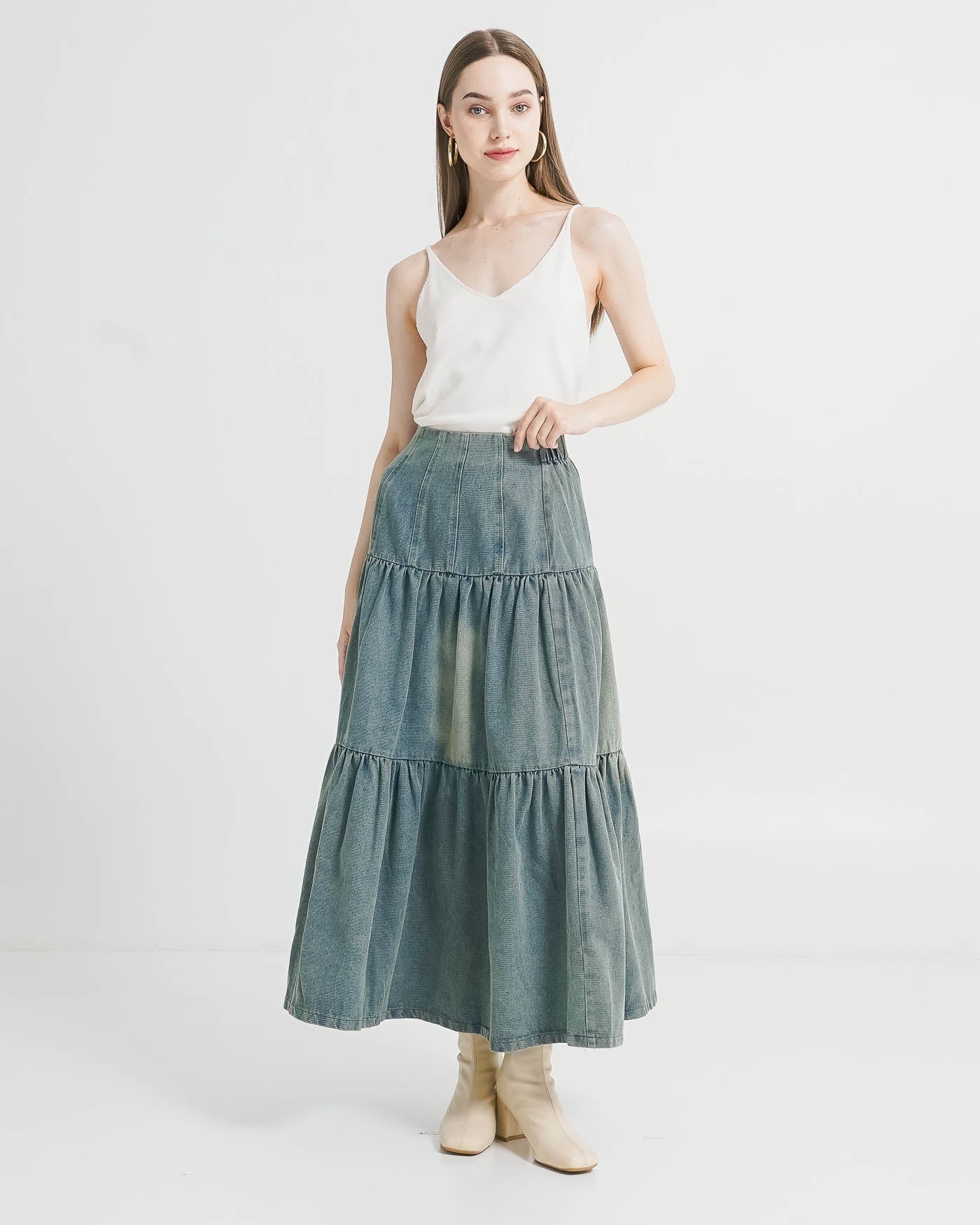 Amandine Skirt Denim