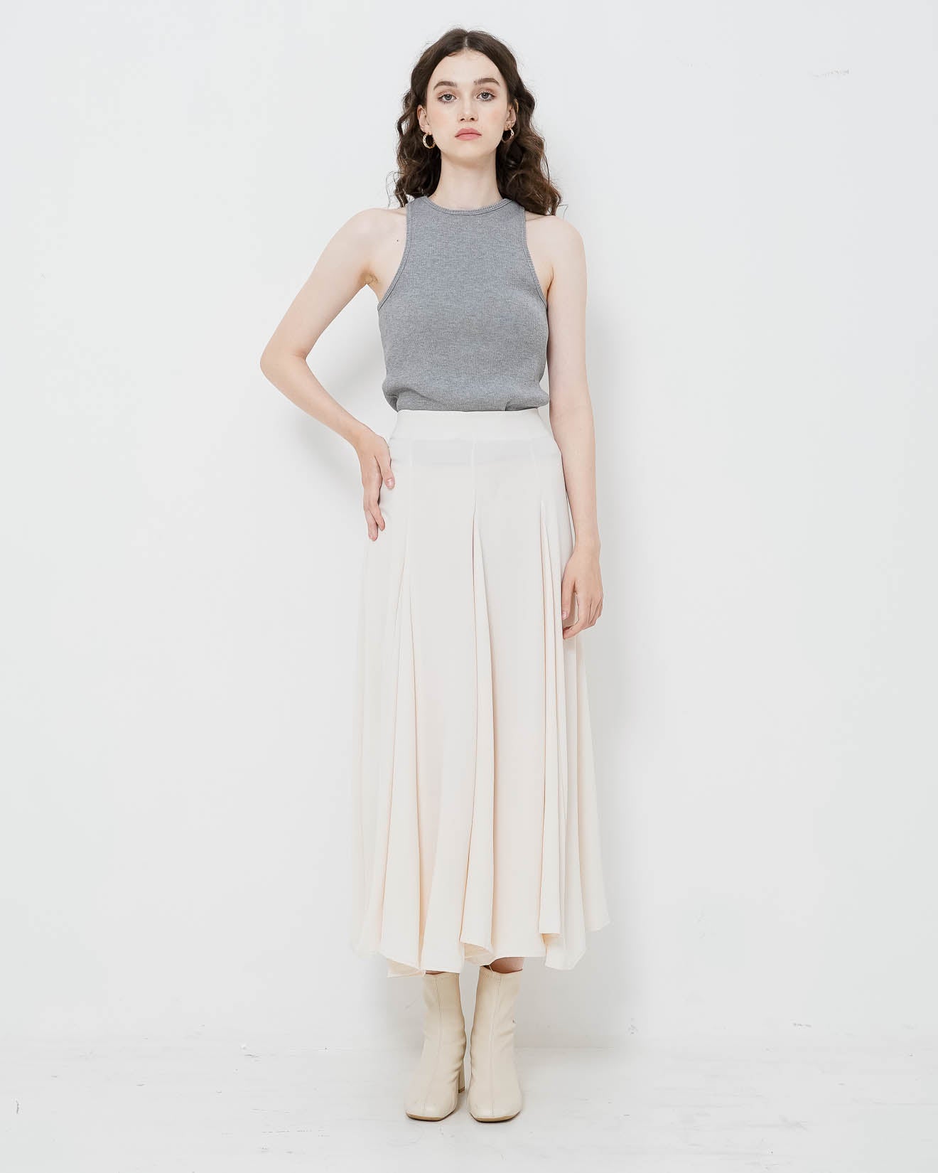 Krisan Skirt Ivory