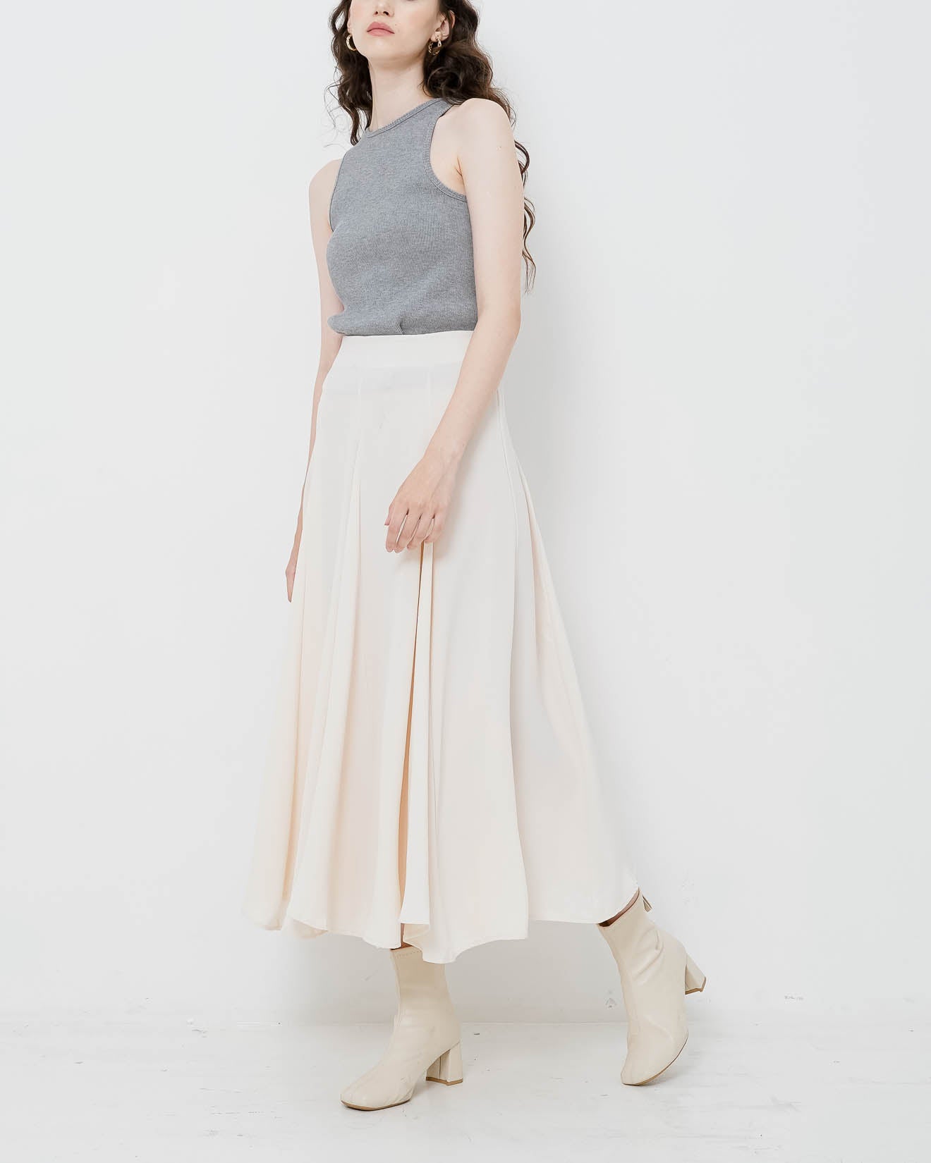 Krisan Skirt Ivory