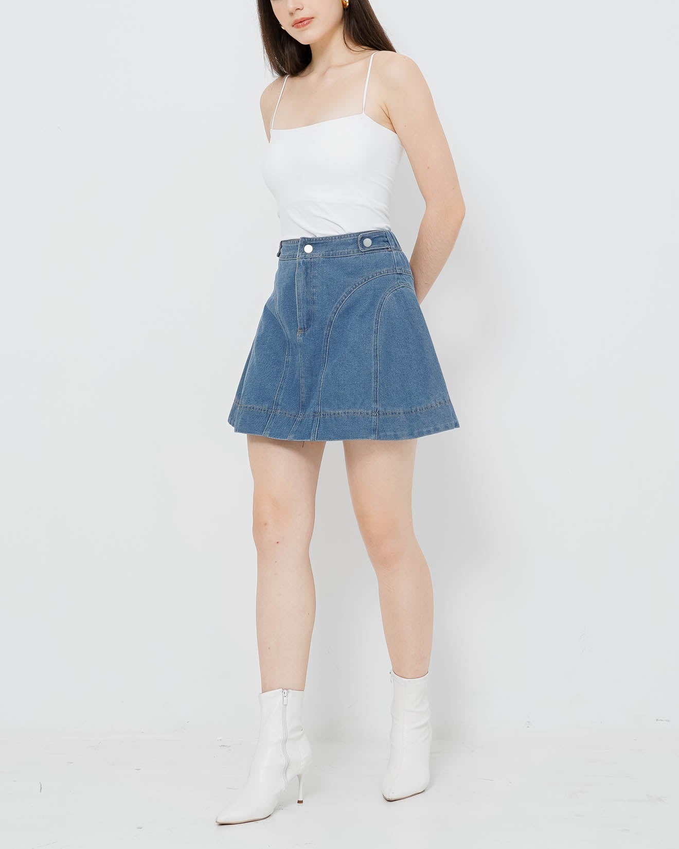 Cayden Skort Denim