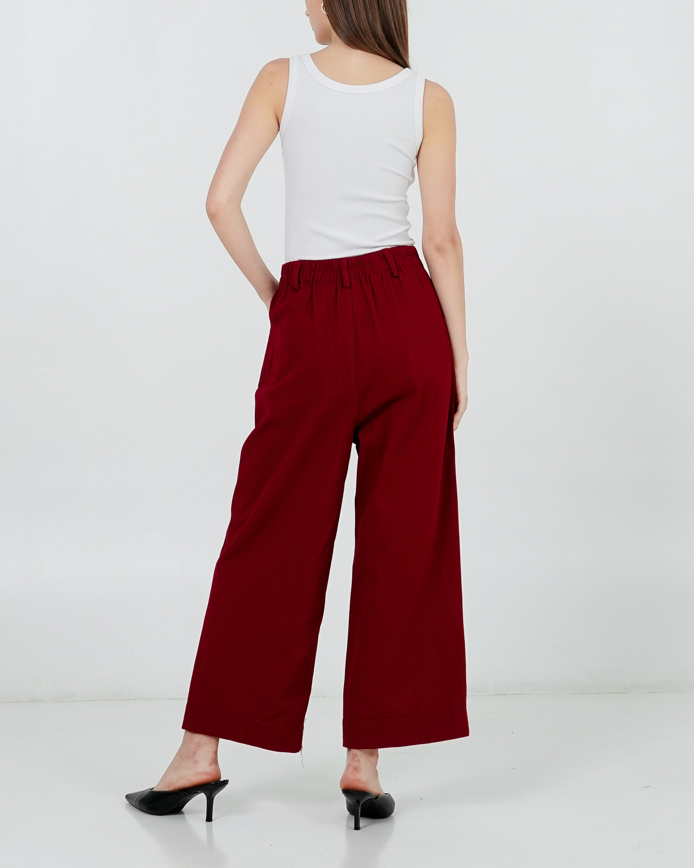 Hillary Pants Maroon