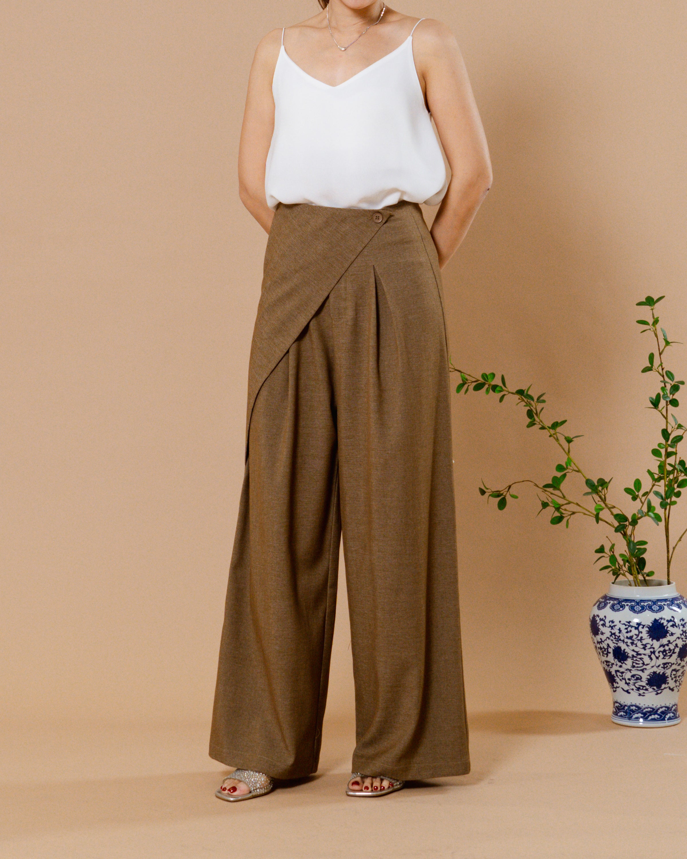 CNY Spring Majesty Pants Brown