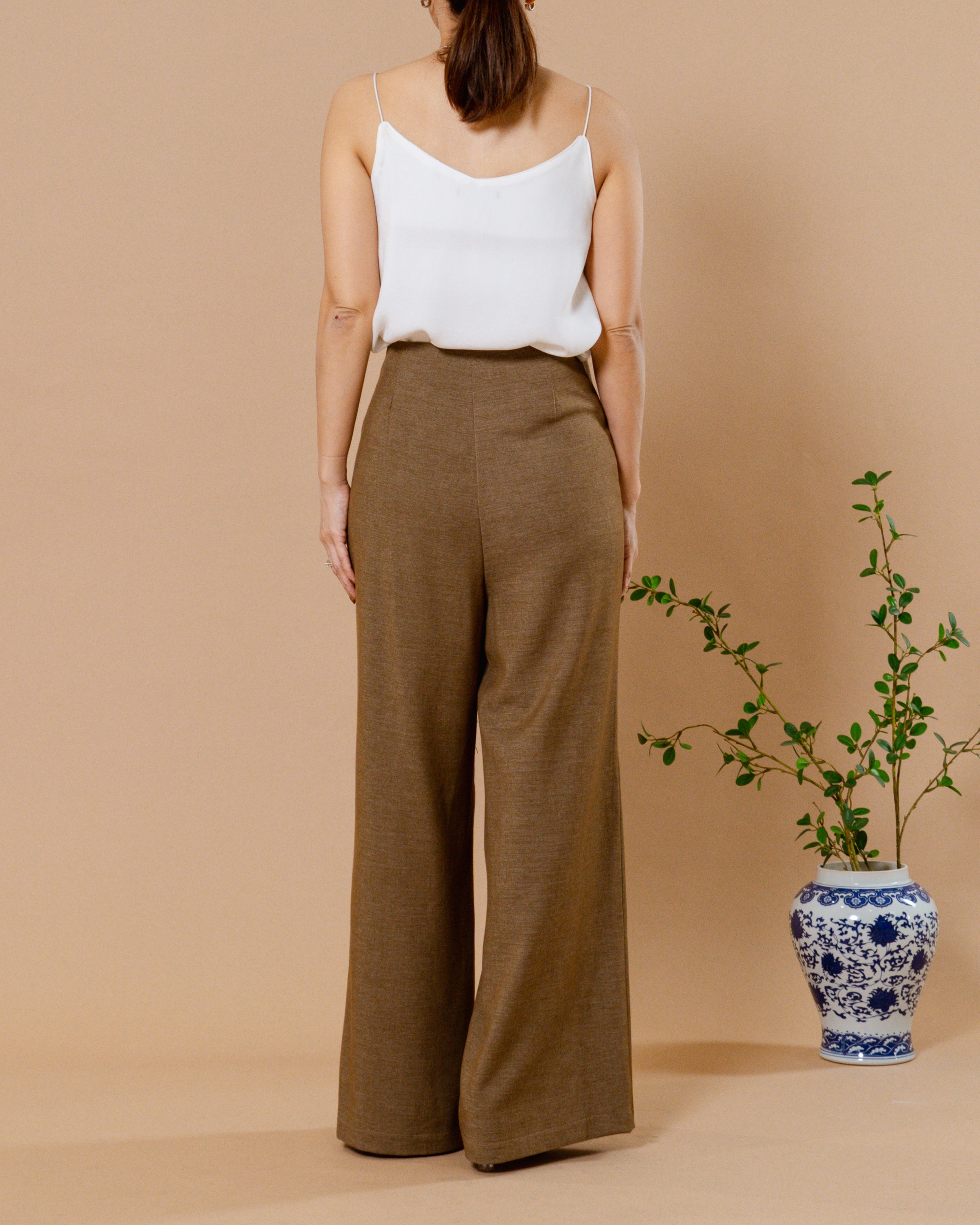 CNY Spring Majesty Pants Brown