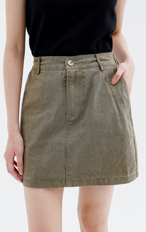 Breya Skirt Brown