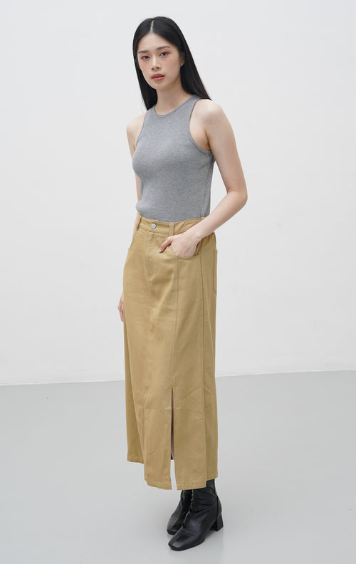Sonia Skirt Brown