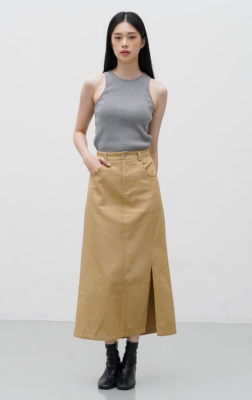 Sonia Skirt Brown
