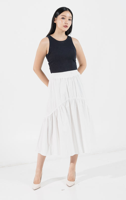 Arlette Skirt White