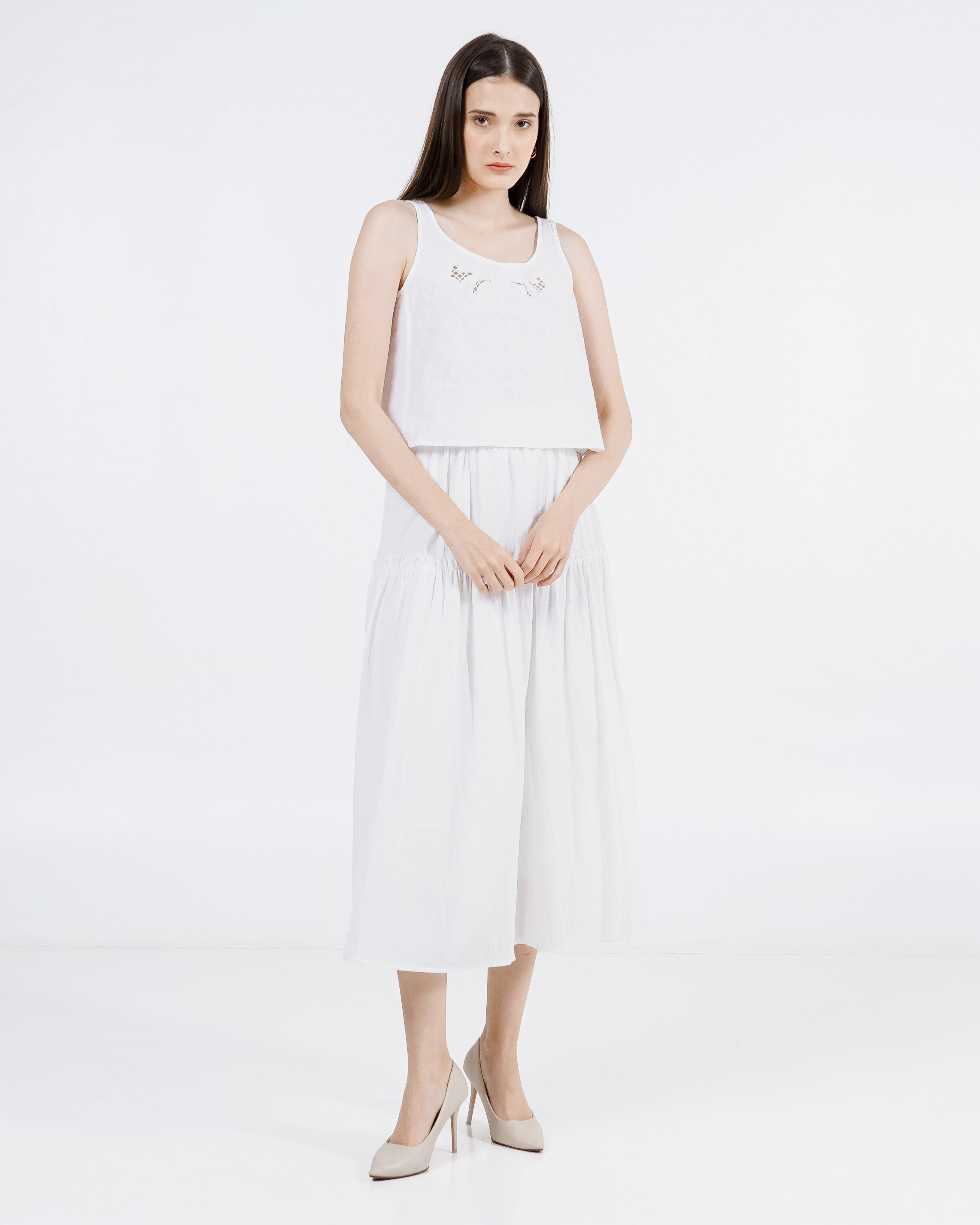 Agatha Skirt White