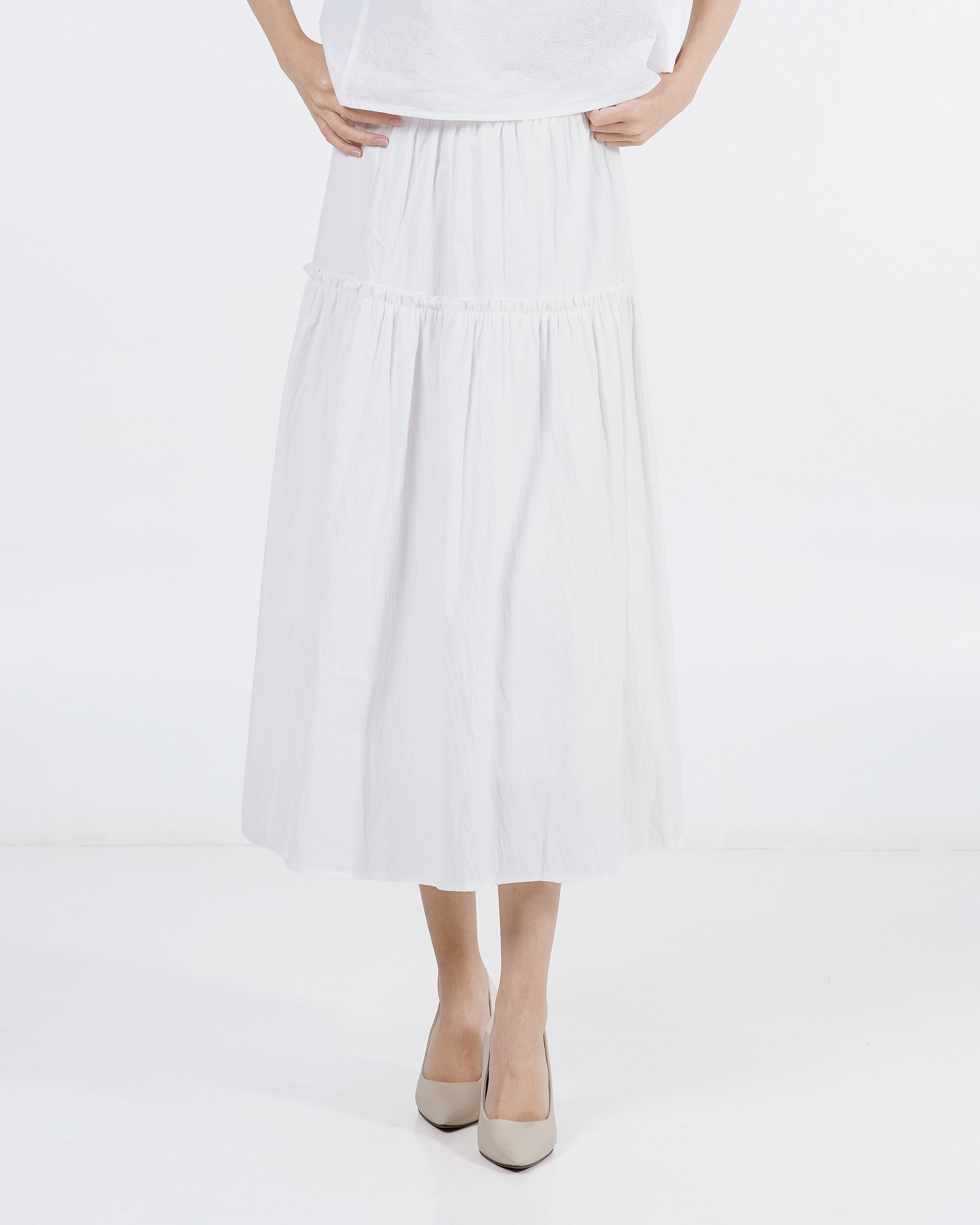 Agatha Skirt White