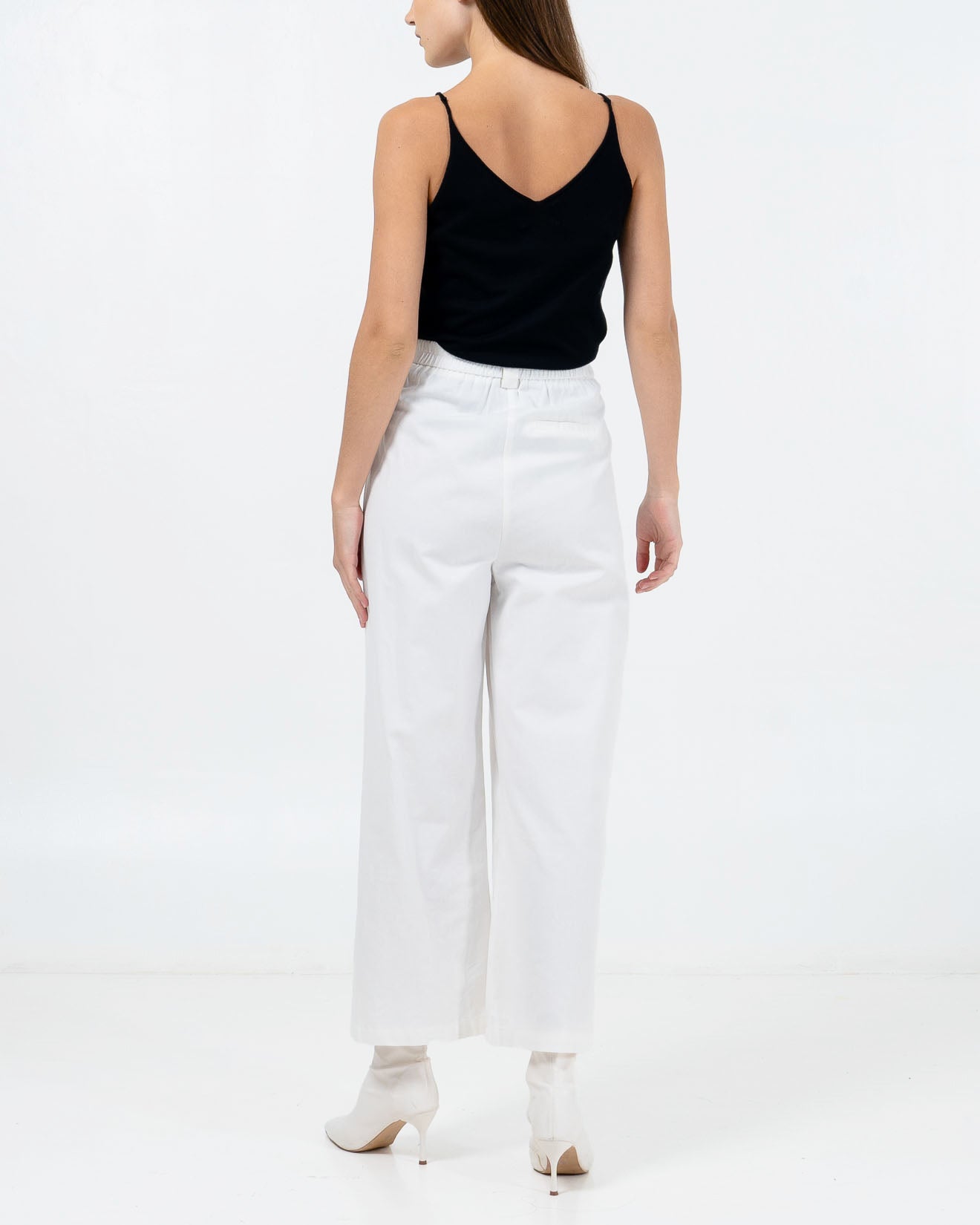 Aiden Wide Leg White Pants – Celana Formal Wanita