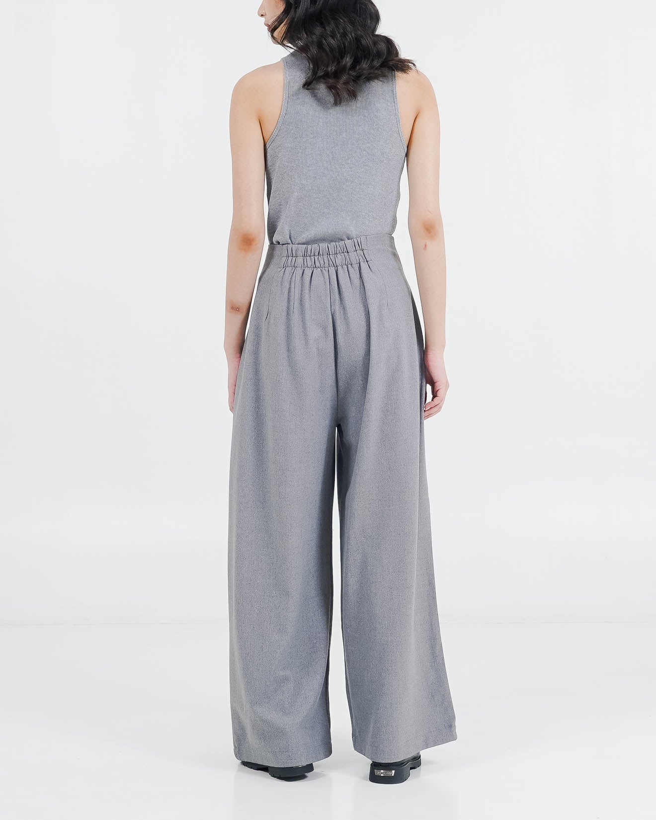 ES Unravel Wide Leg Pants Grey