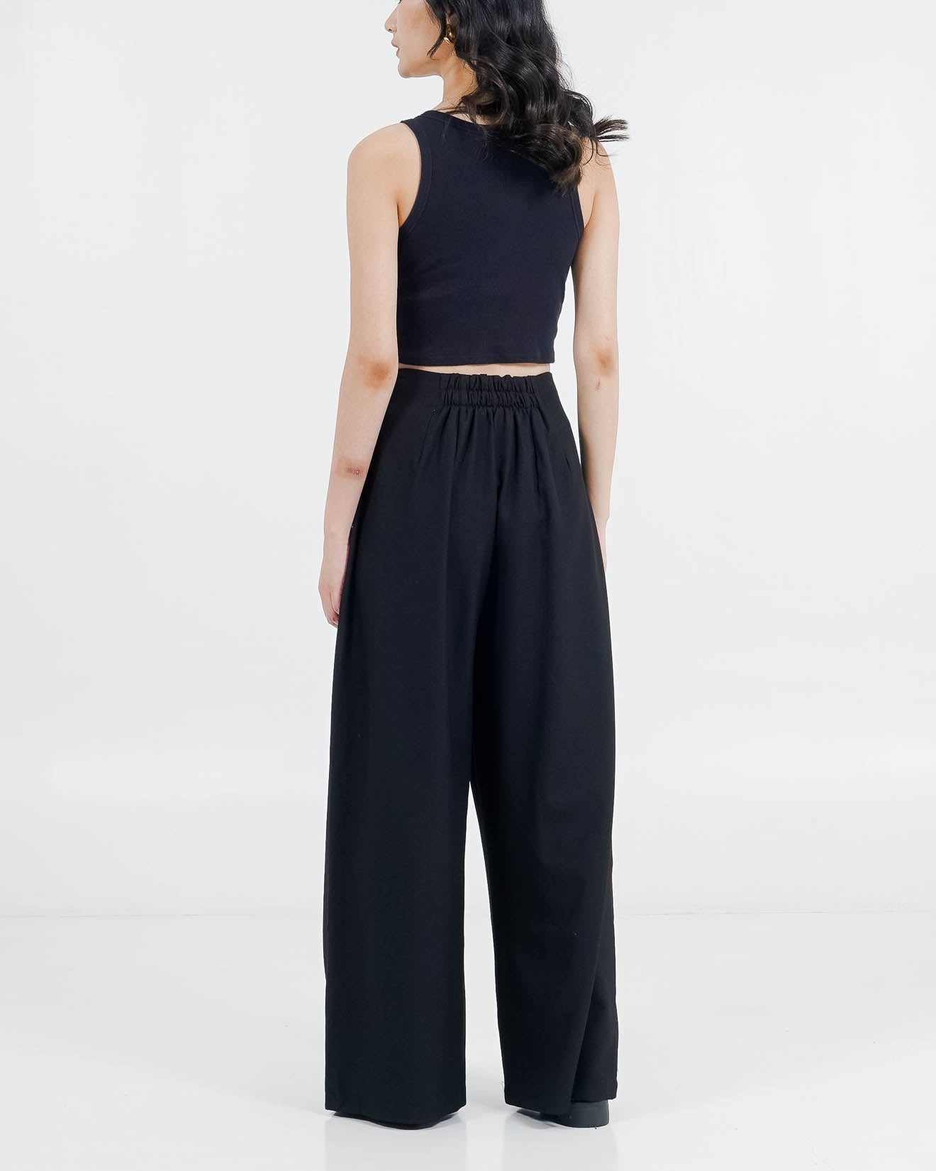 ES Unravel Wide Leg Pants Black