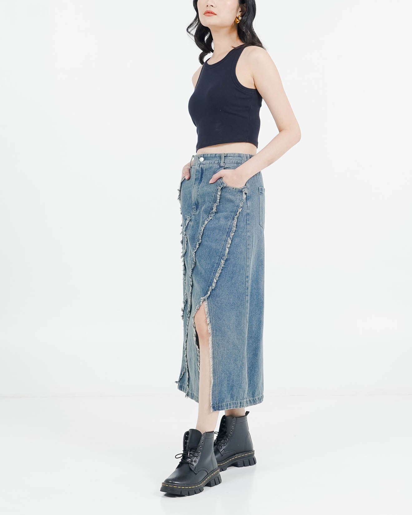 ES Shourd Skirt Denim