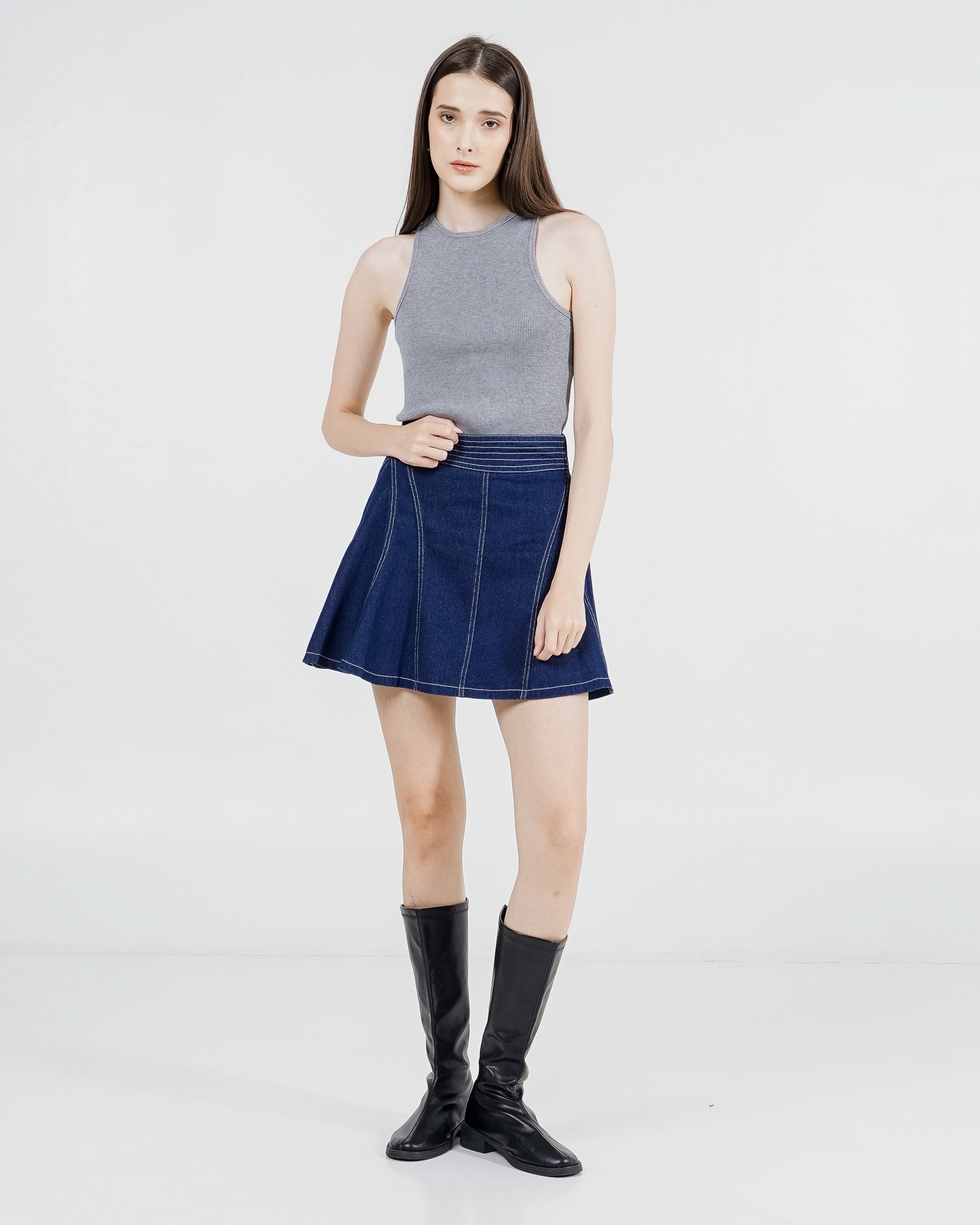 Brylee Skirt Denim