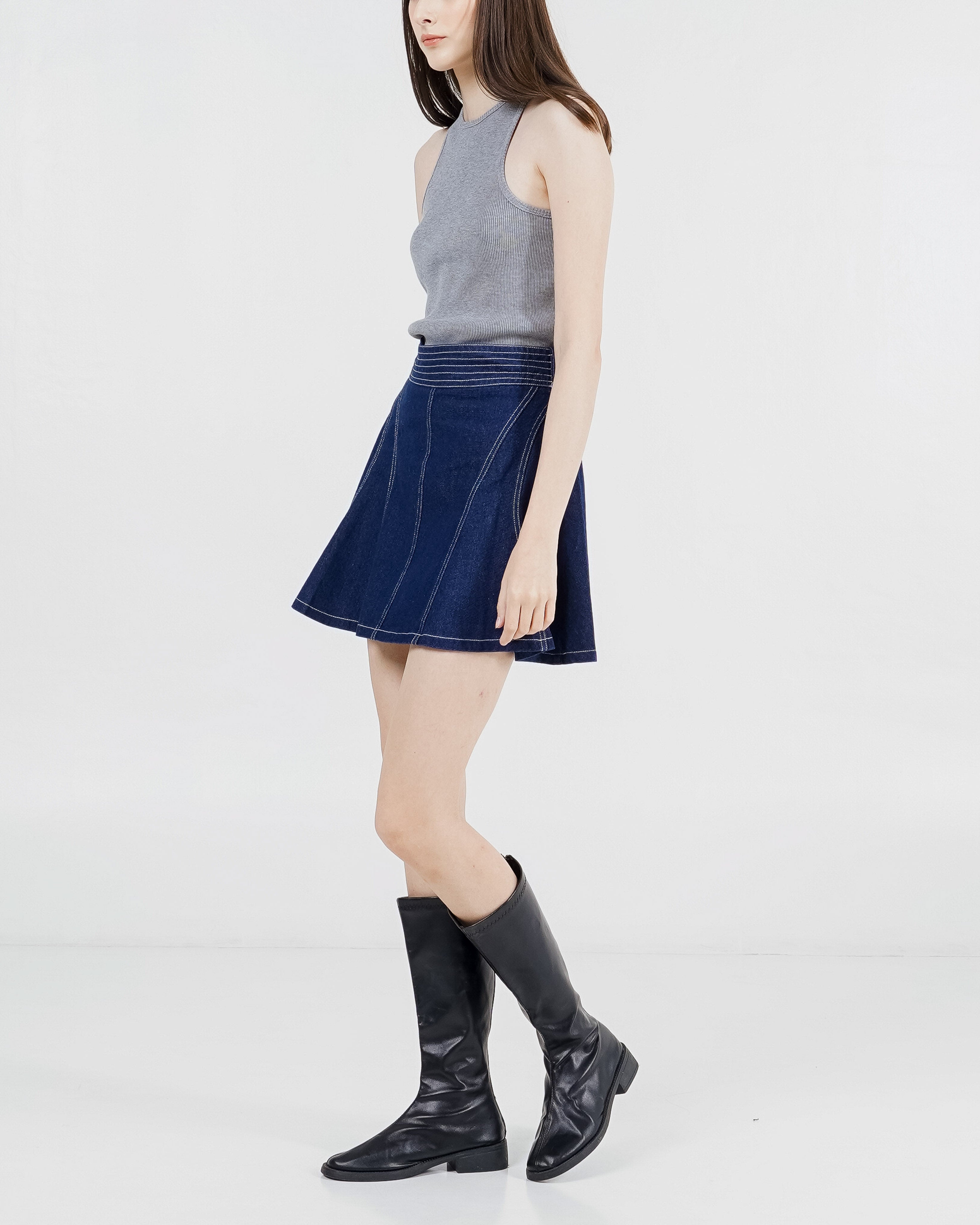 Brylee Skirt Denim