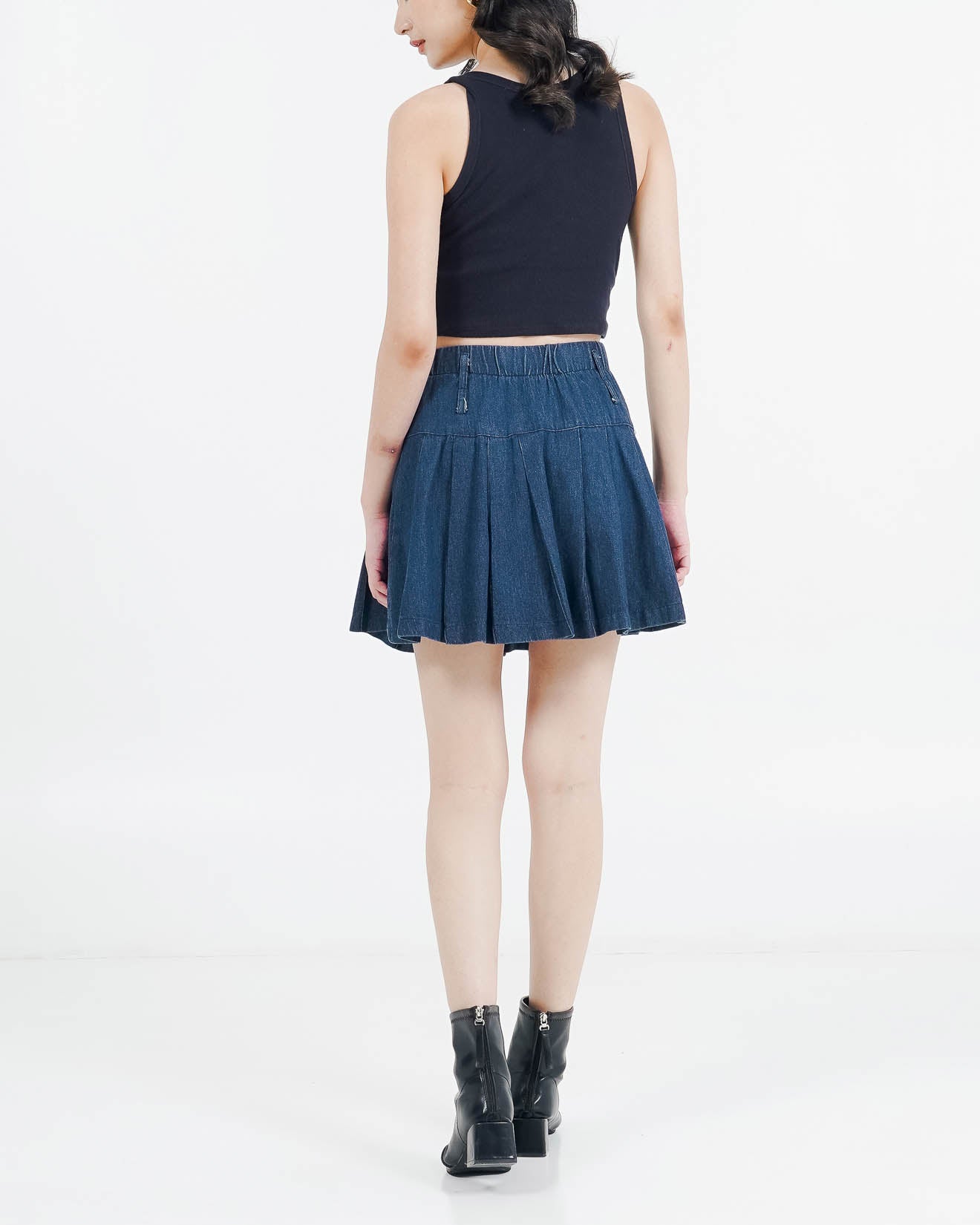 ES Roxana Blue Skort Denim