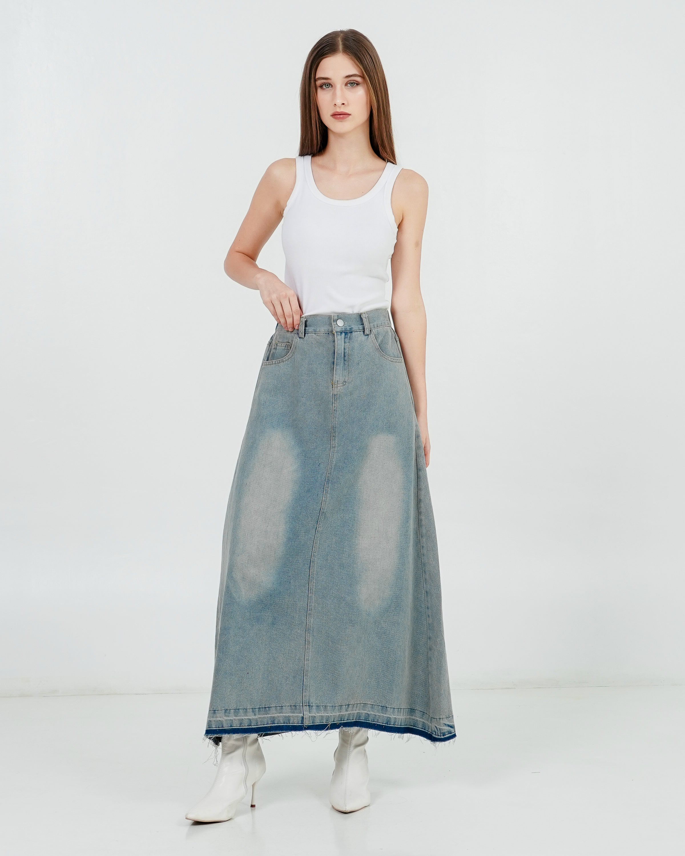 Gerald Skirt Denim