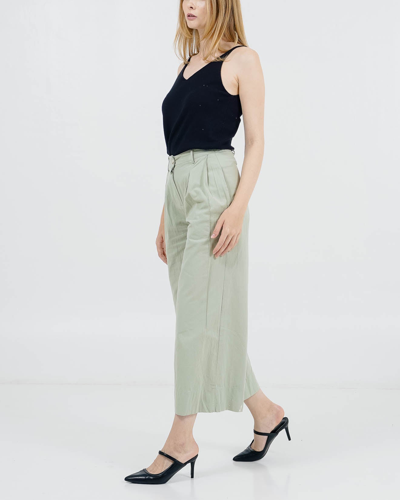 Edith Green Pants