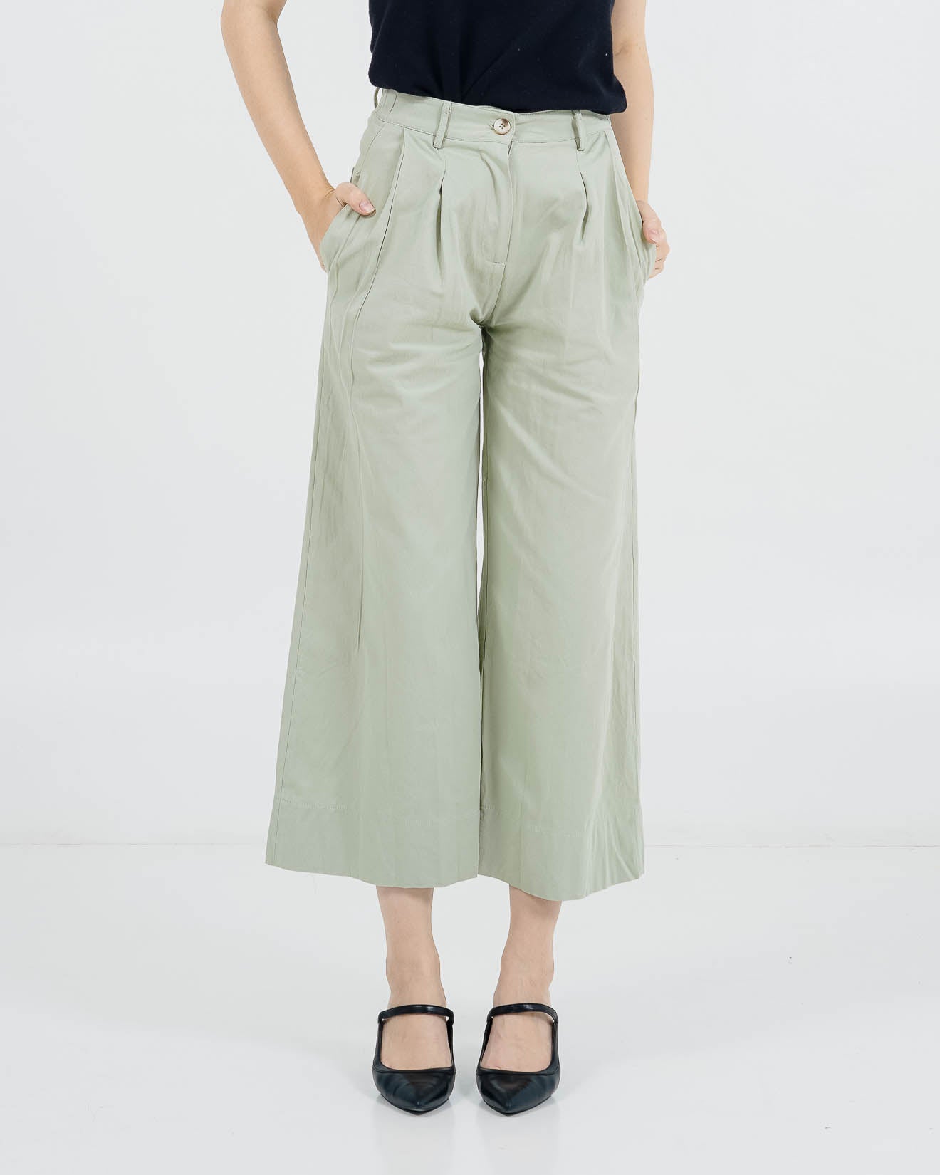 Edith Green Pants