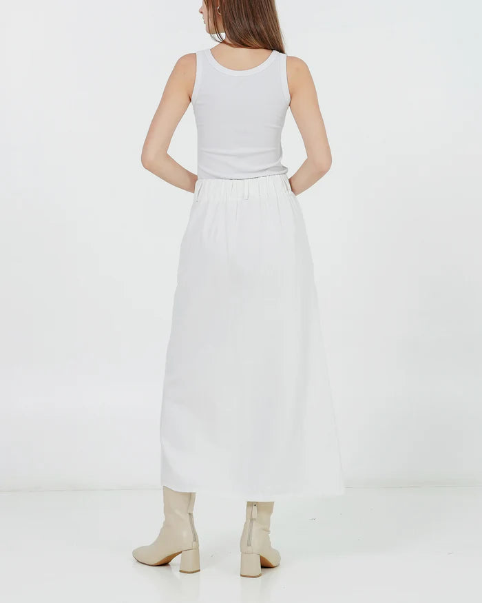 Aspen Skirt White