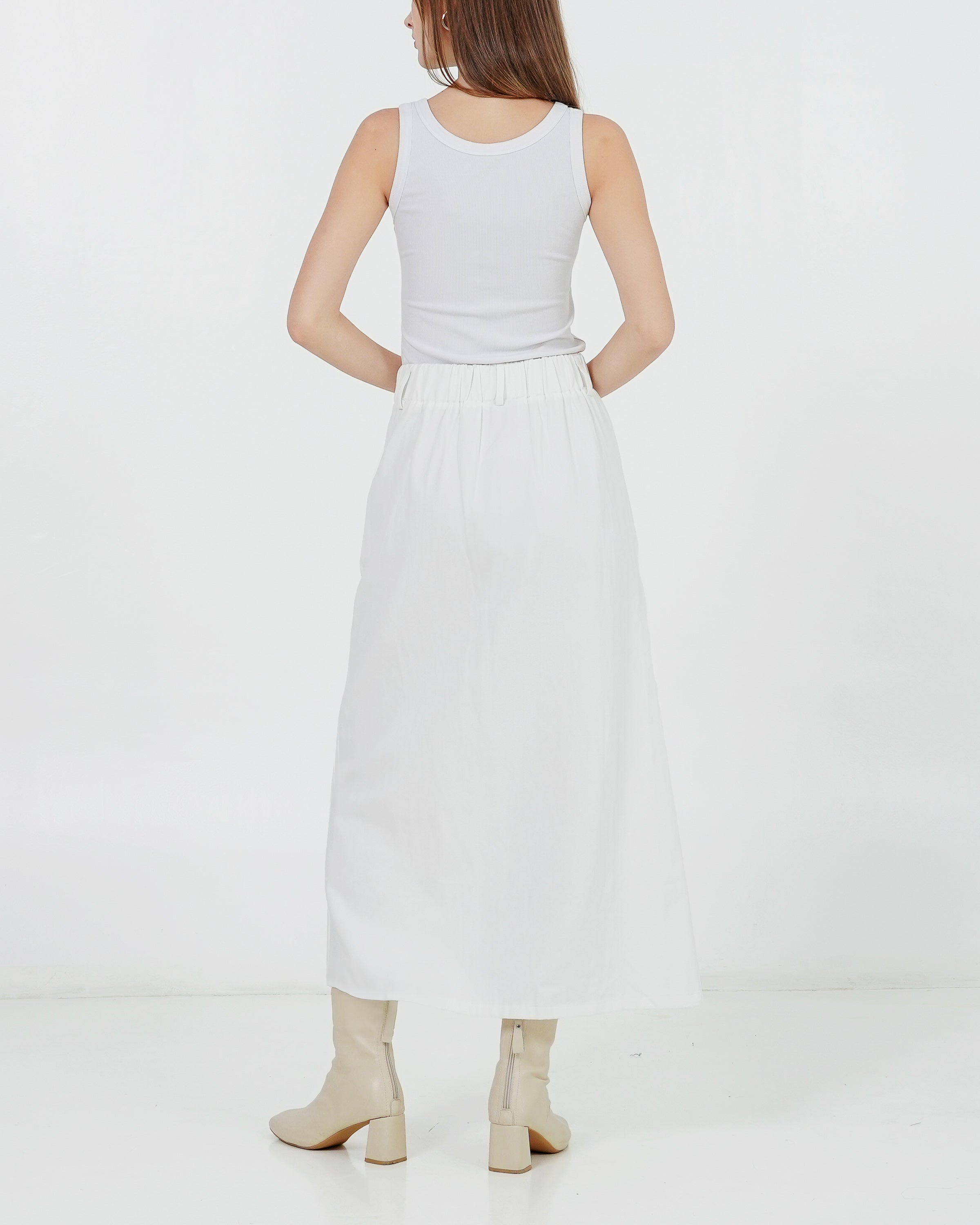 Aspen Skirt White