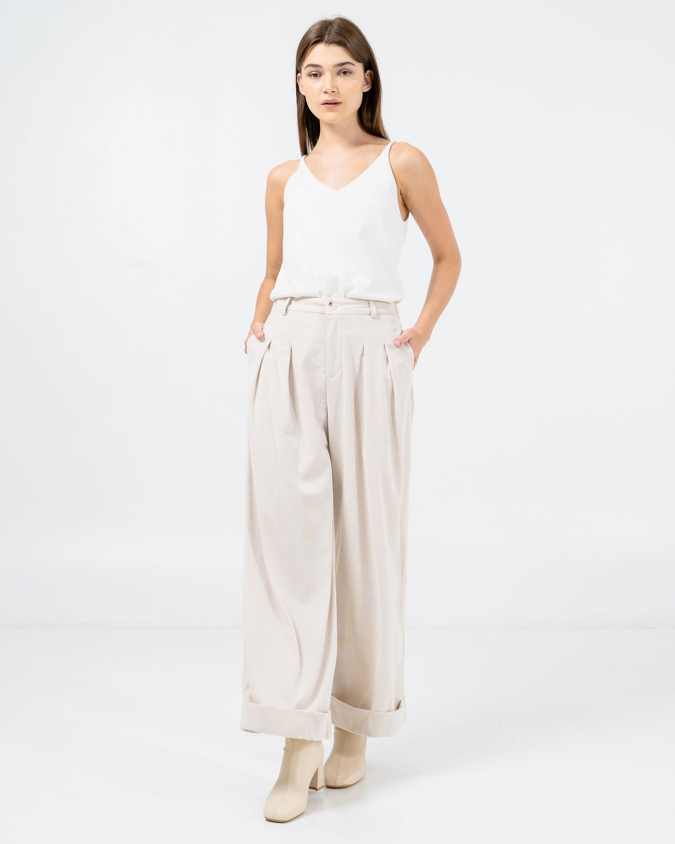 Isla Pants Ivory