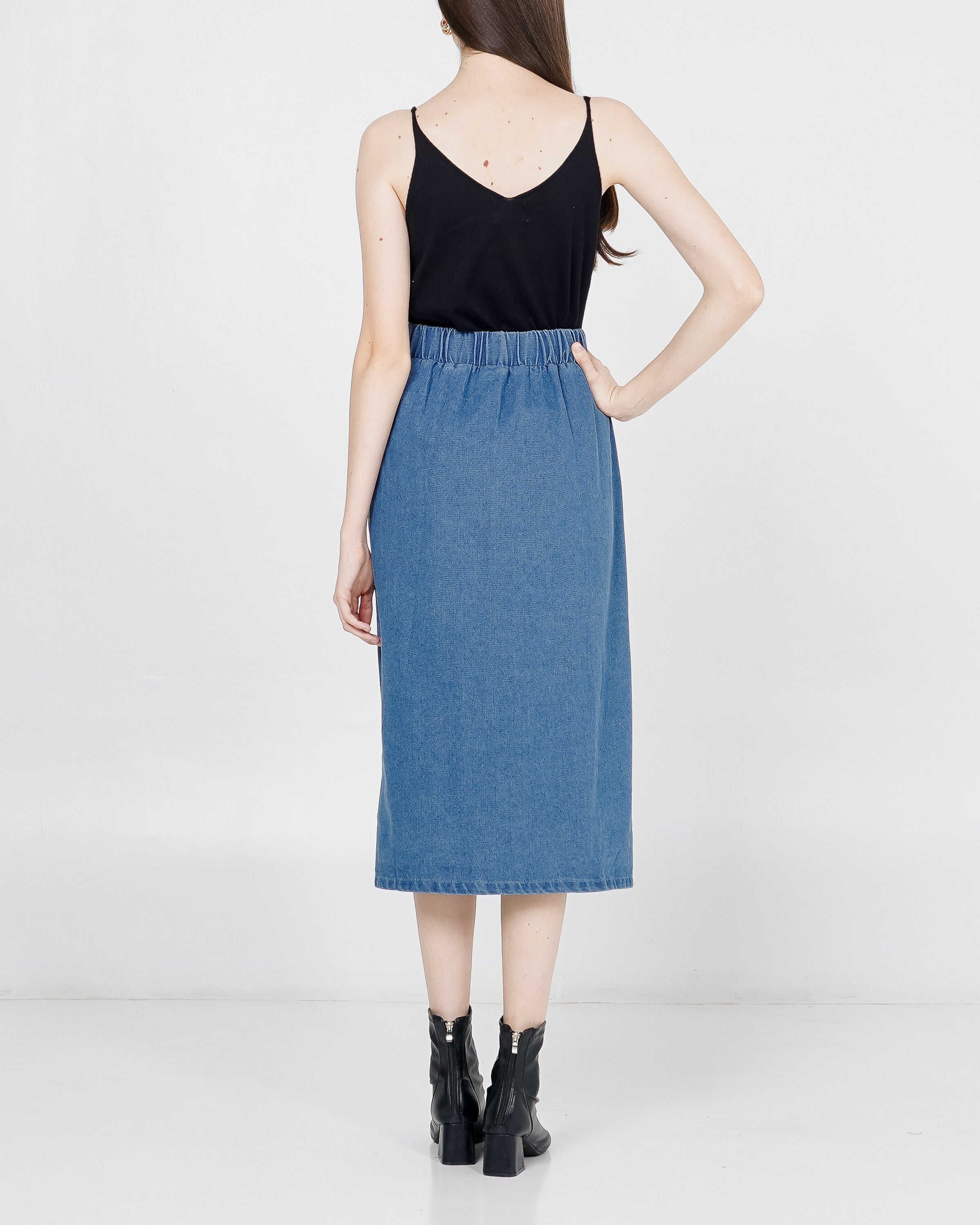 Aitana Skirt Blue Denim