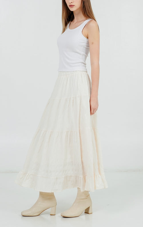 Alaya Skirt Ivory