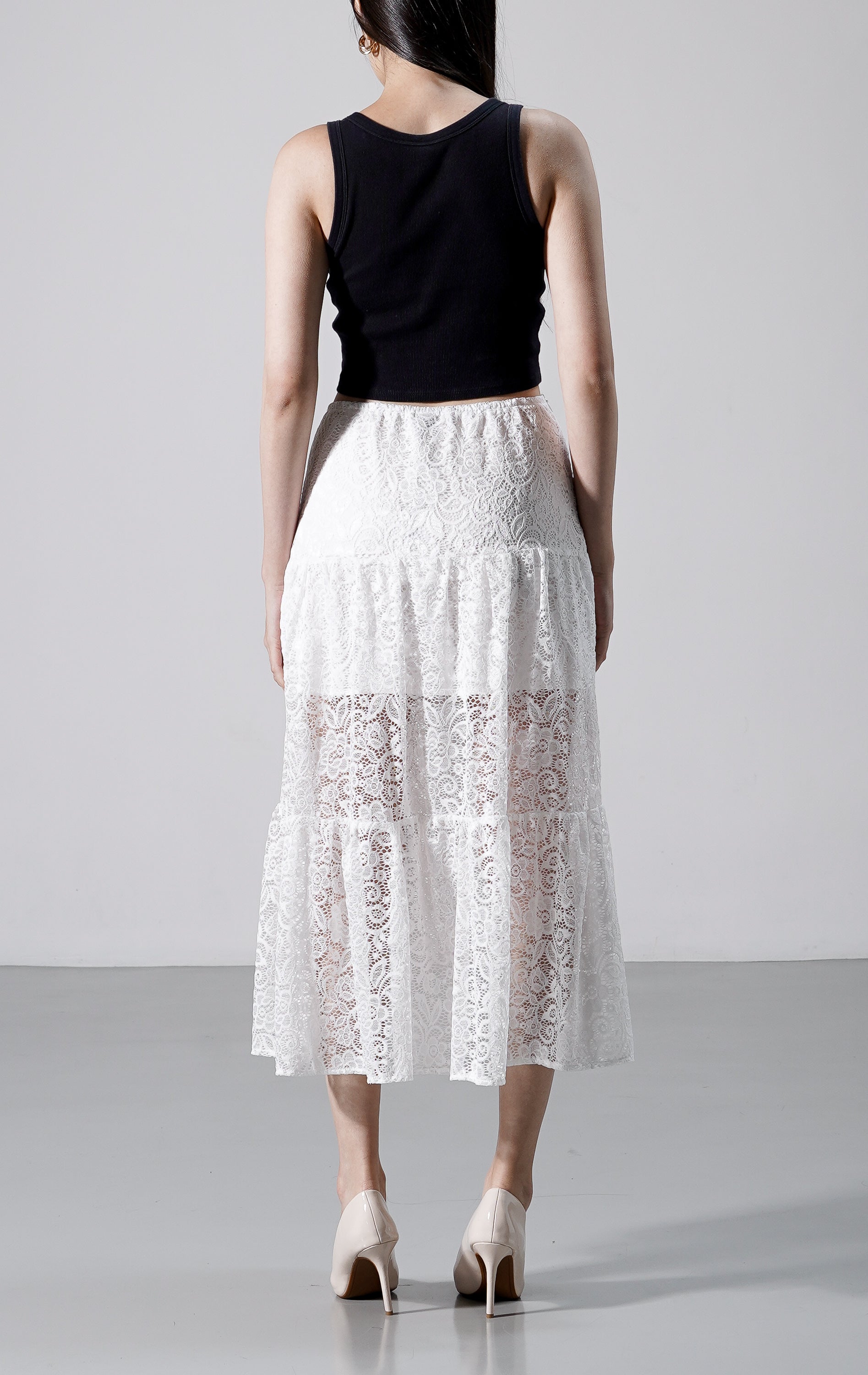 Blaise Skirt White