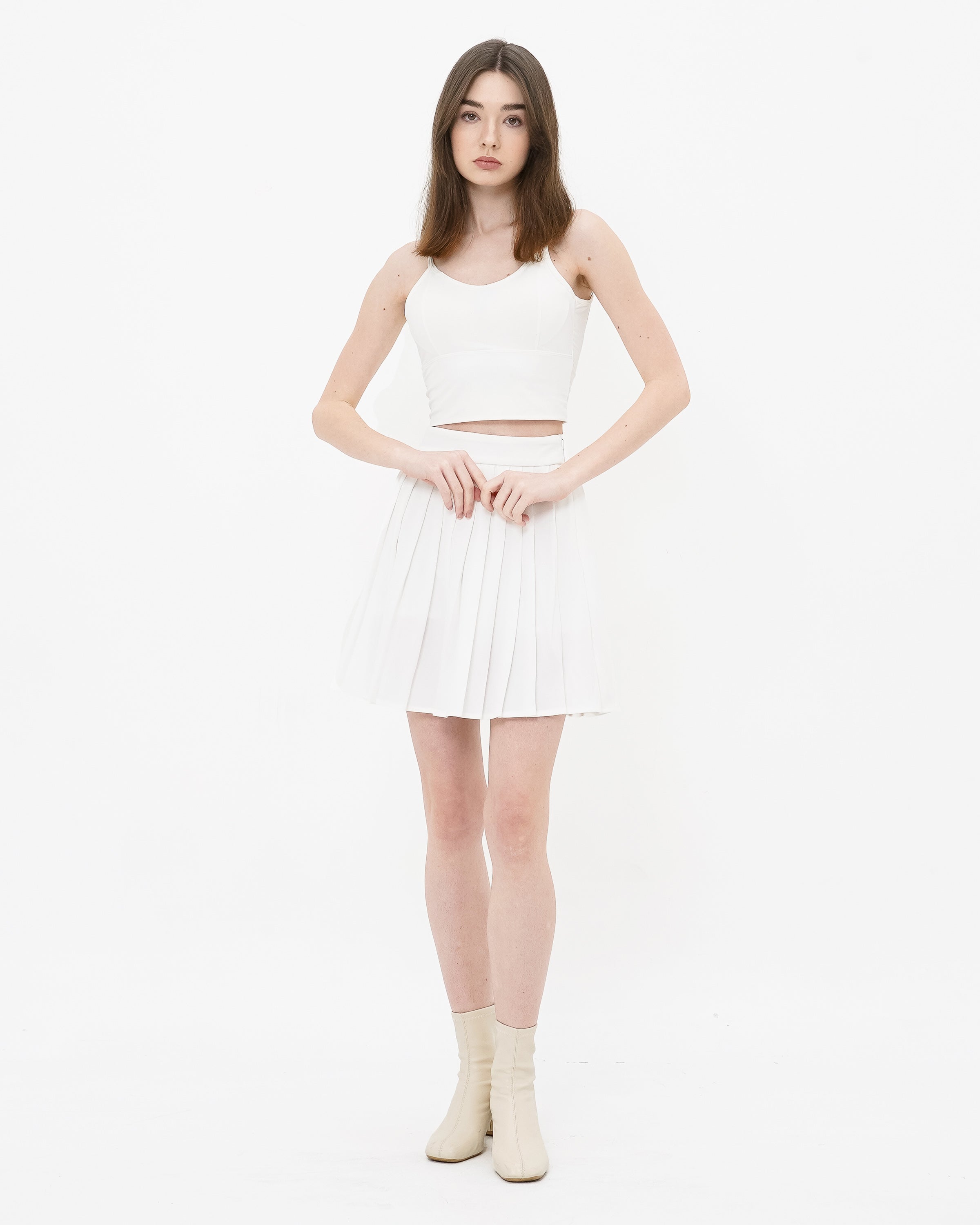 Mari Skort White