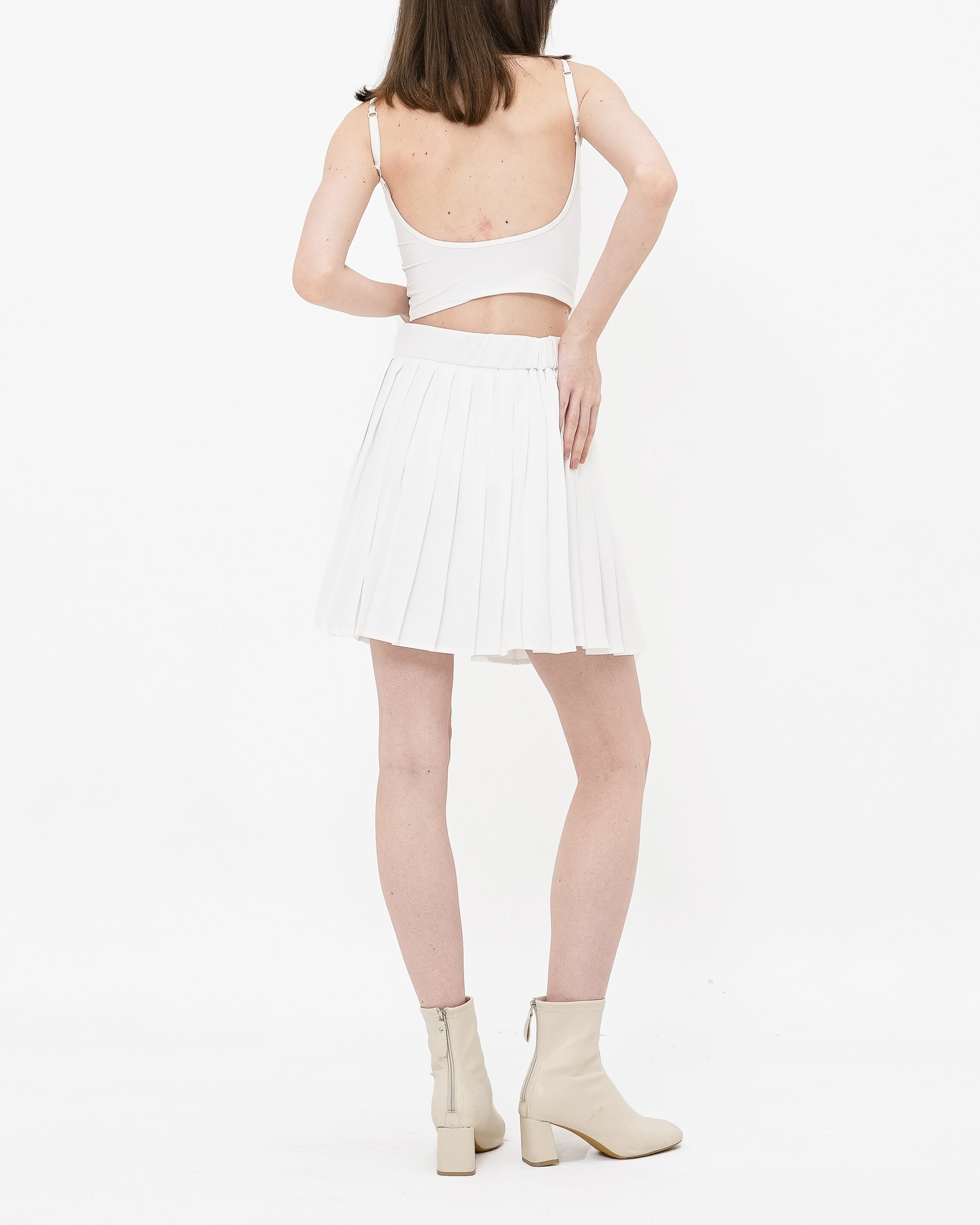 Mari Skort White