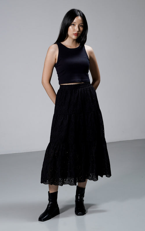 Bingin Skirt Black