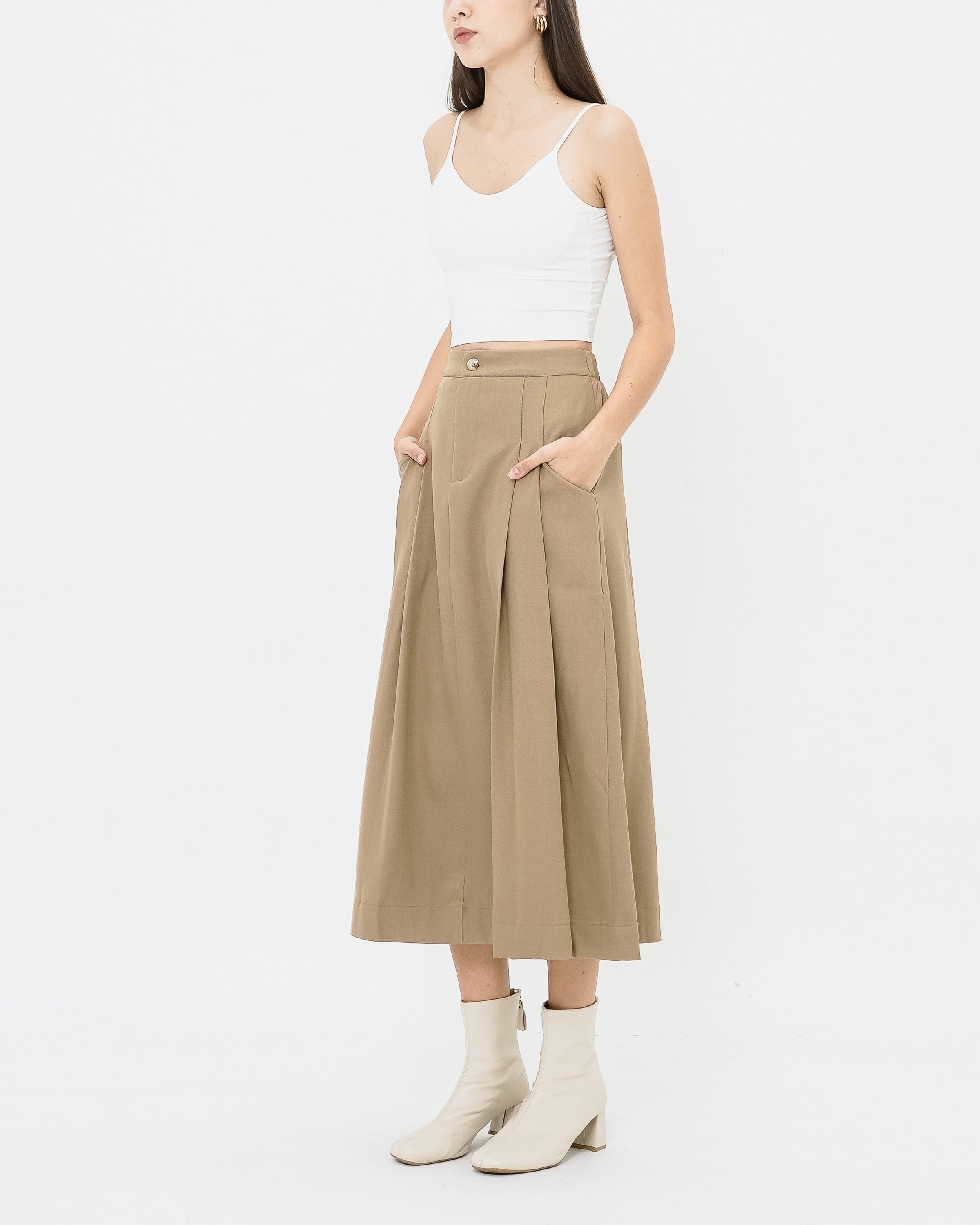 Lesley Skirt Brown