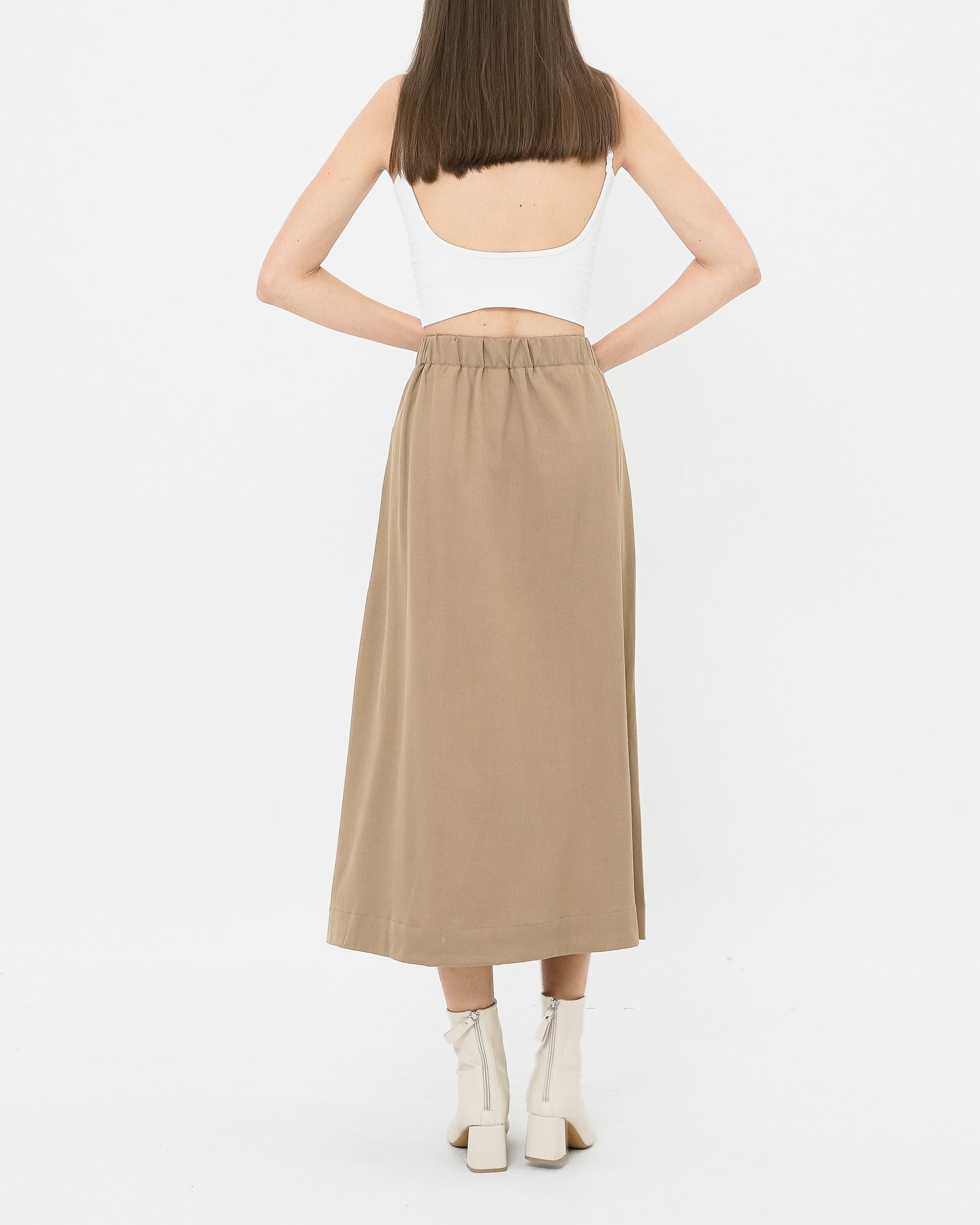 Lesley Skirt Brown