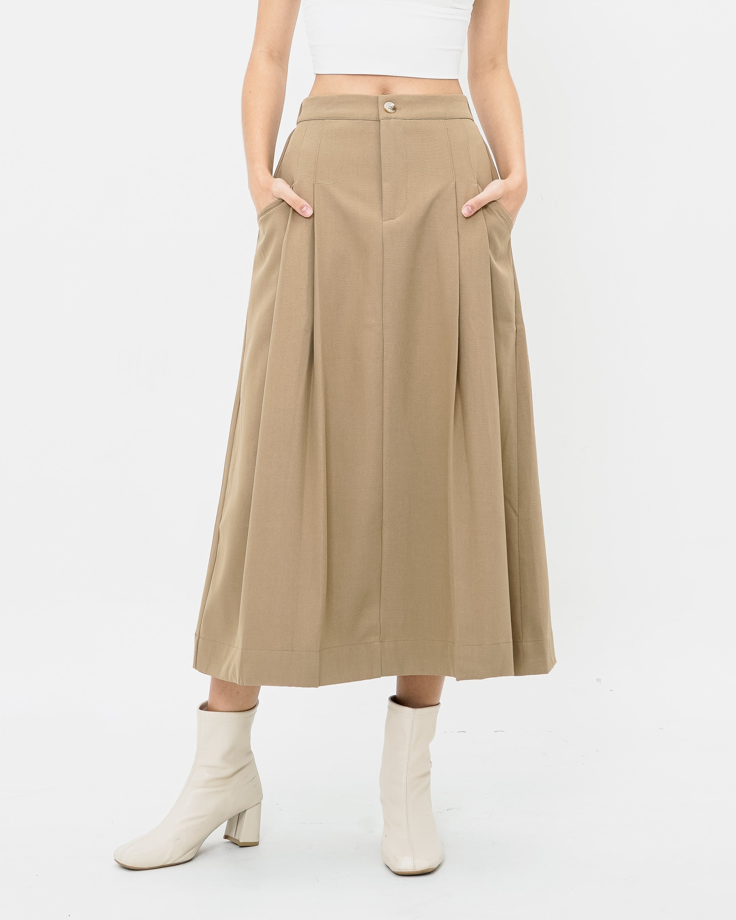 Lesley Skirt Brown