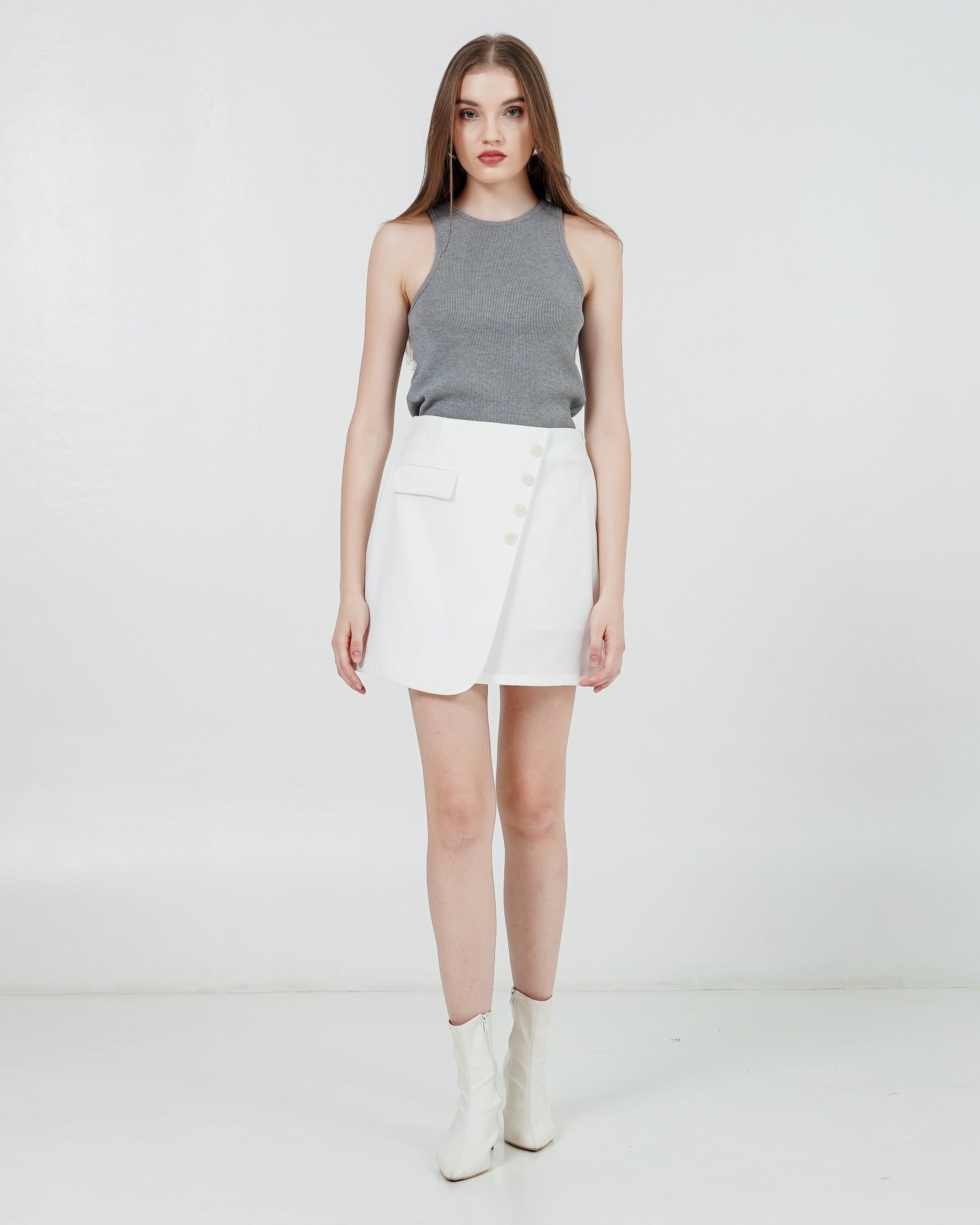 Dallyn Skort White