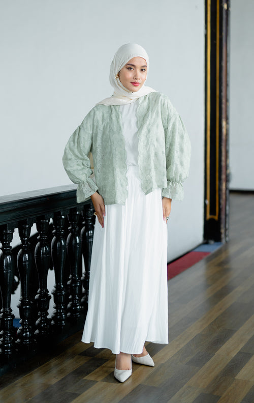 EID Nadira Skirt White