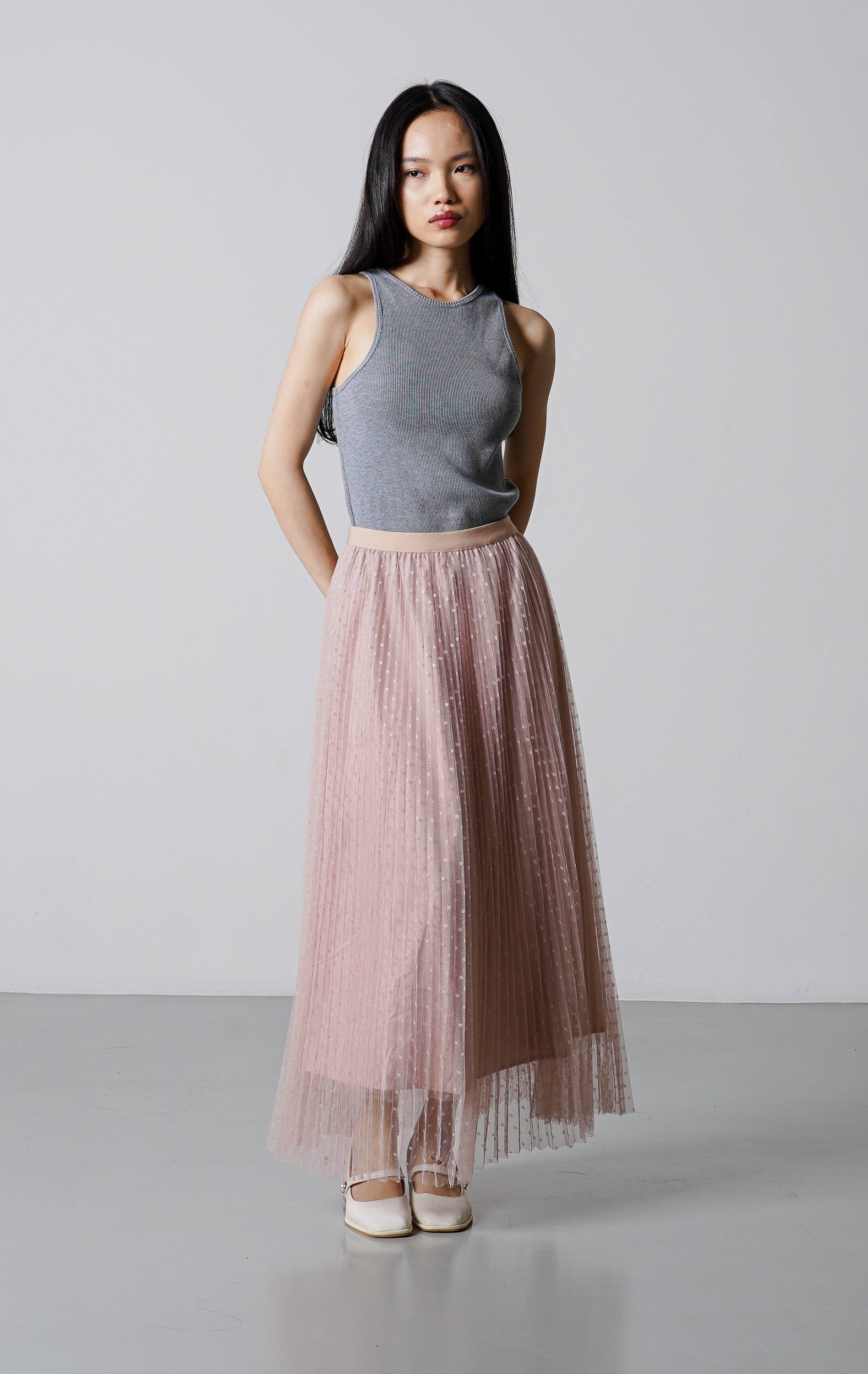 EID Aleena Skirt Pink