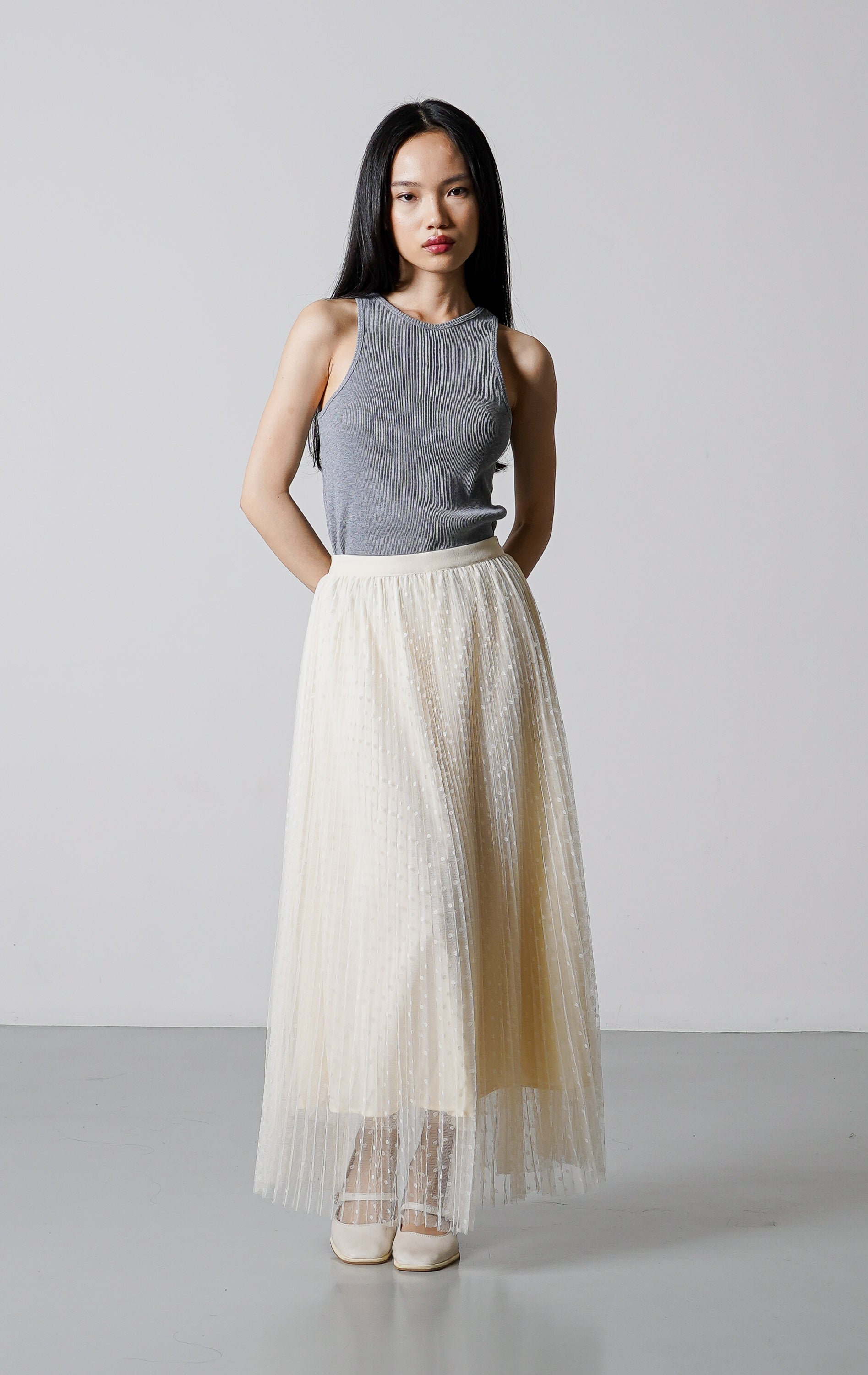 EID Aleena Skirt Ivory