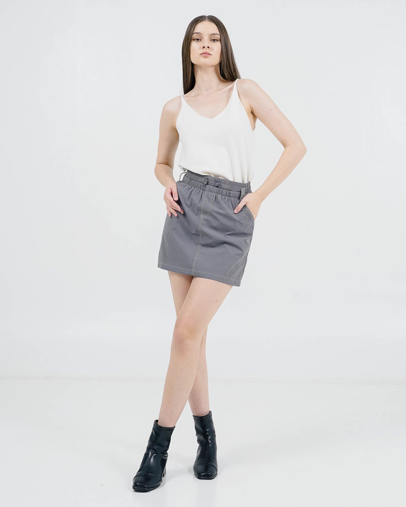 Richie Skort Grey