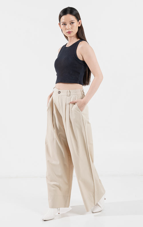 Aniston Pants Ivory