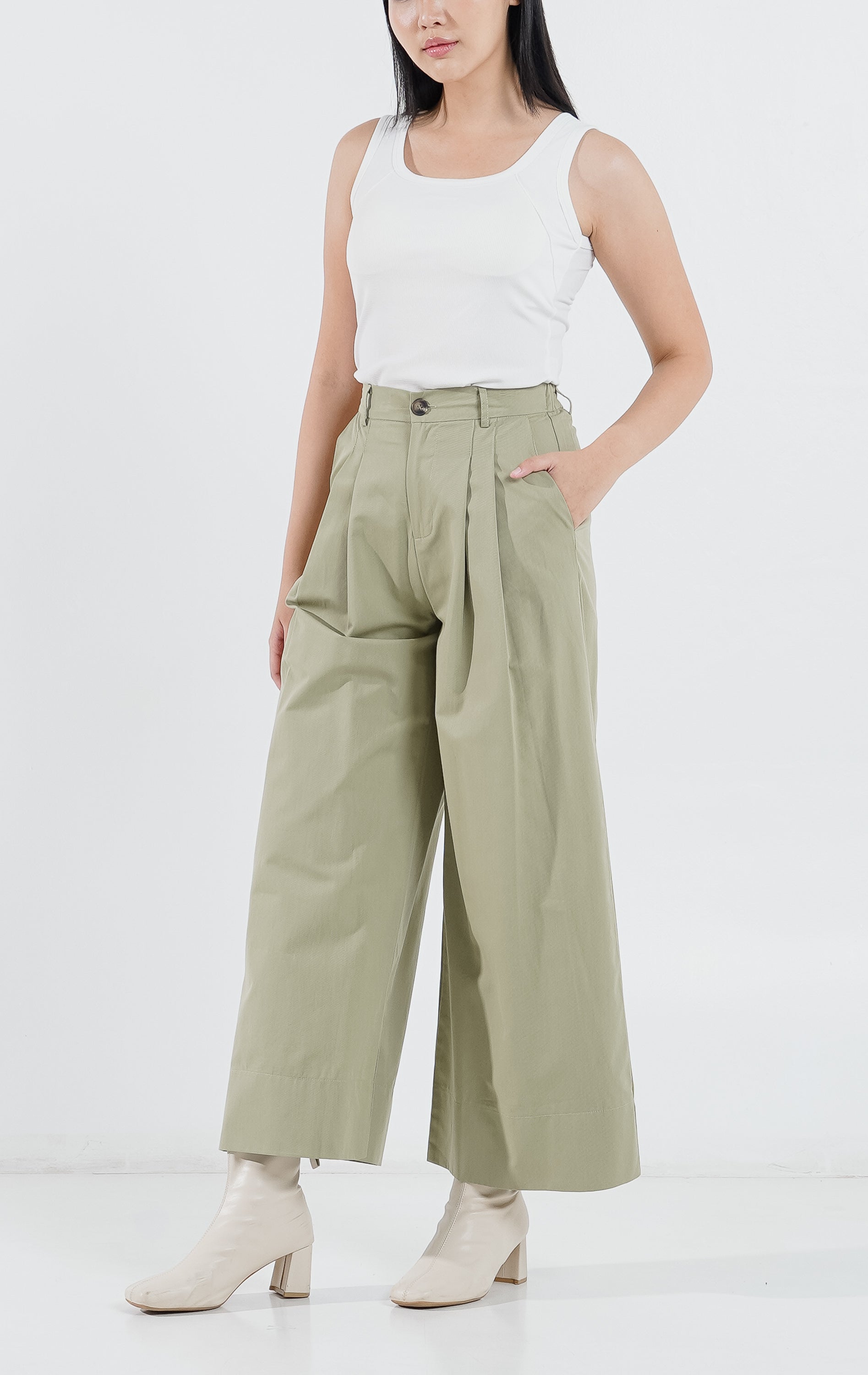 Aniston Pants Sage