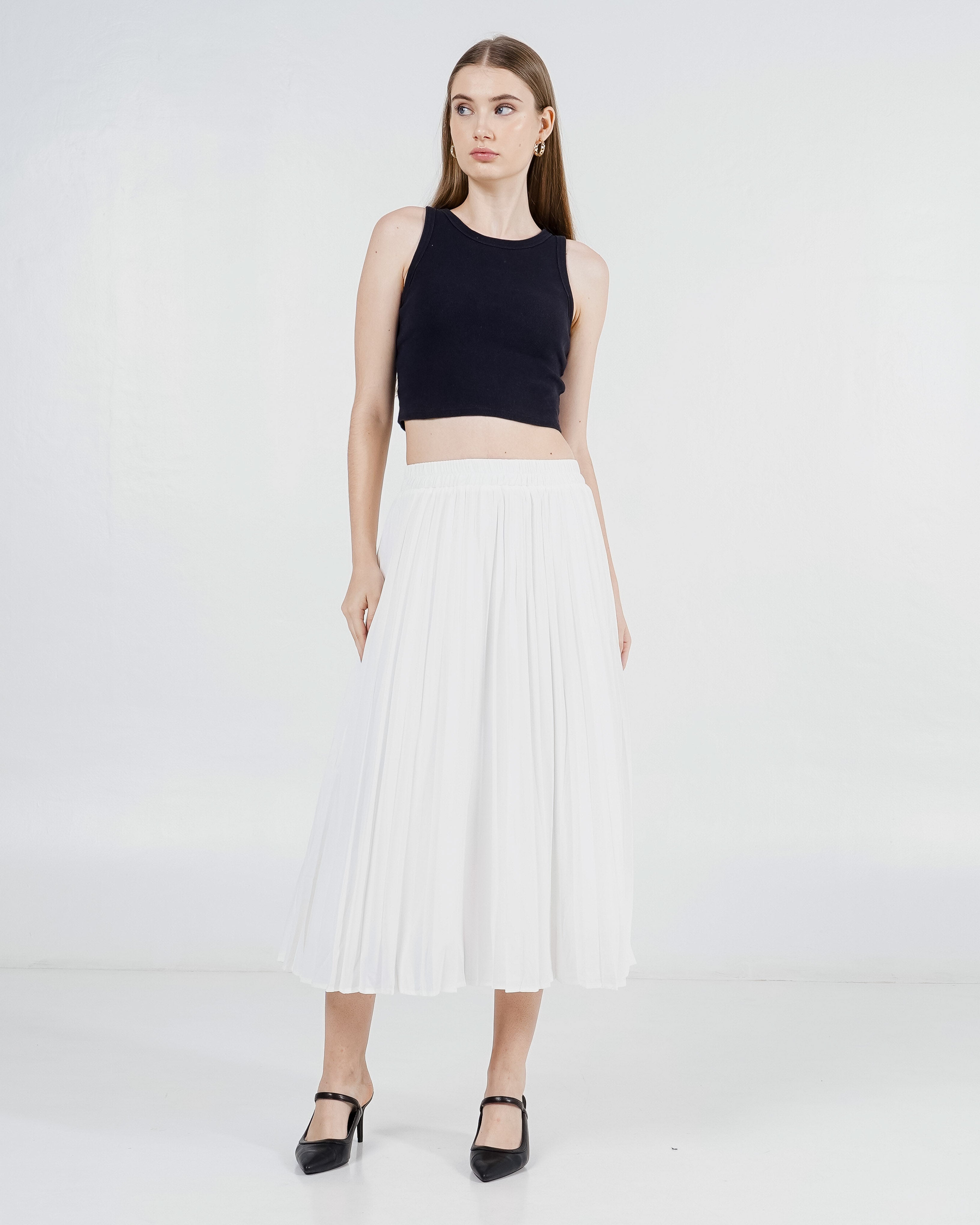 Larissa Skirt White