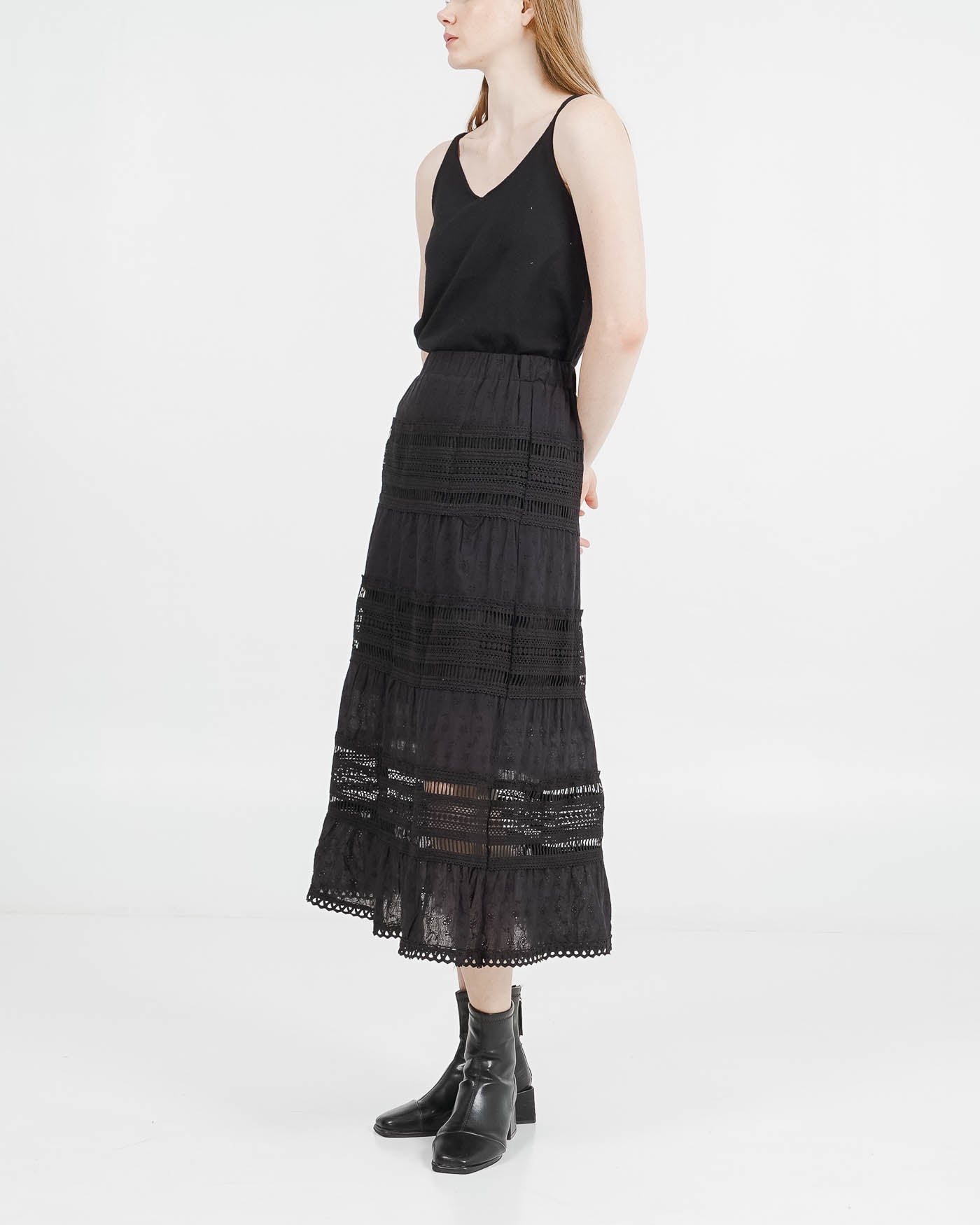 Positano Skirt Black