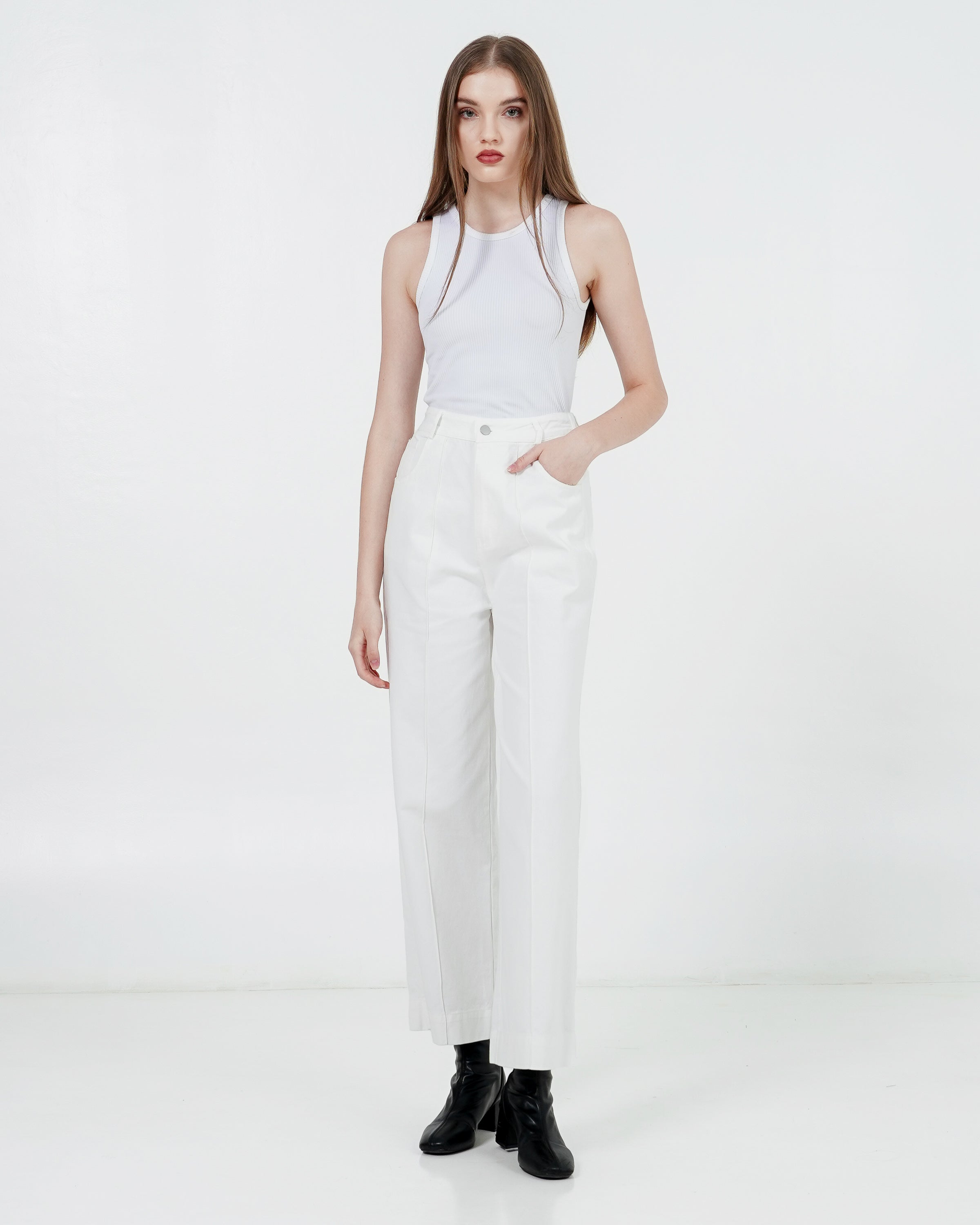 Prudie Pants White