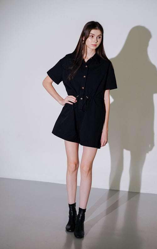 Jayden Romper Black