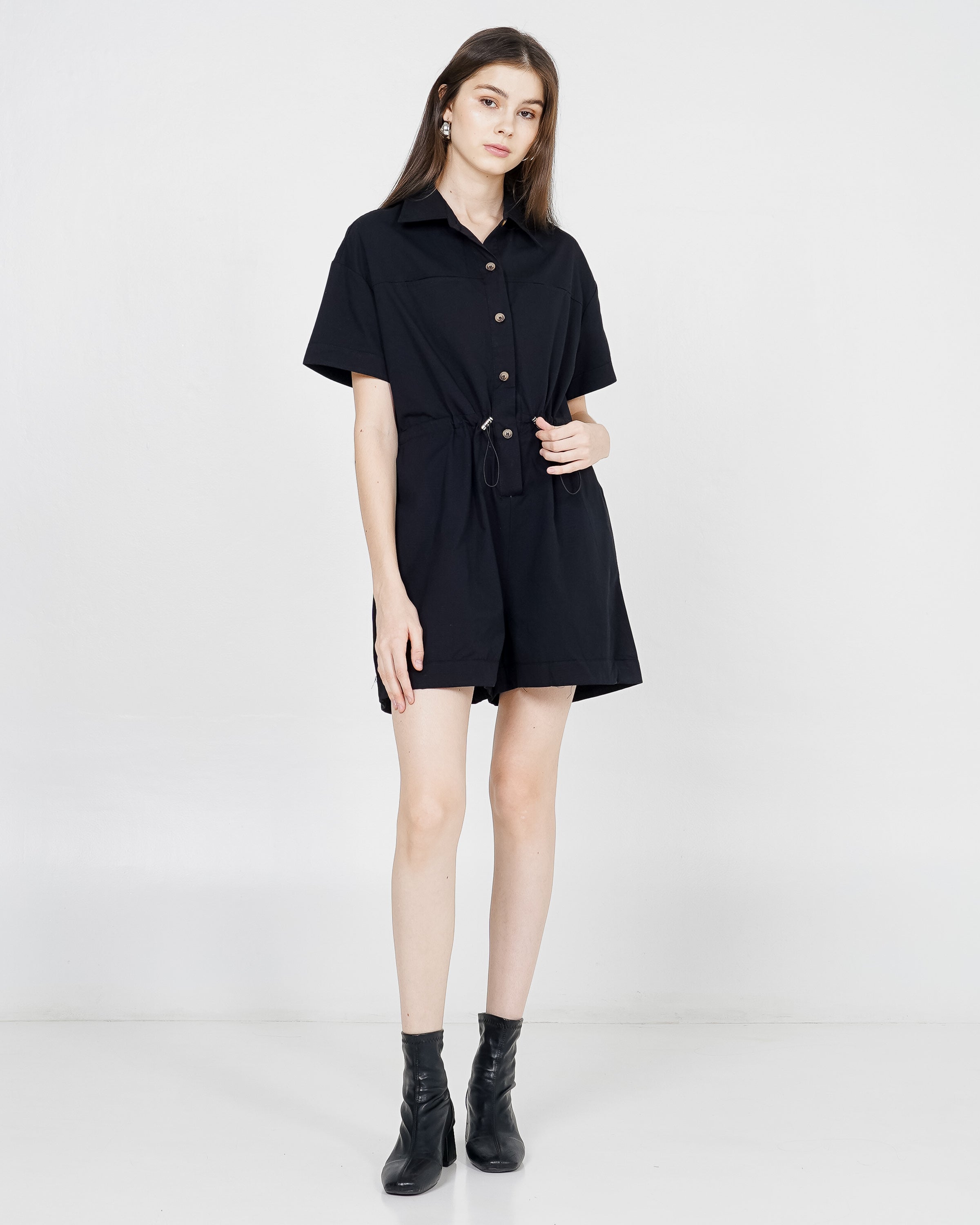 Jayden Romper Black