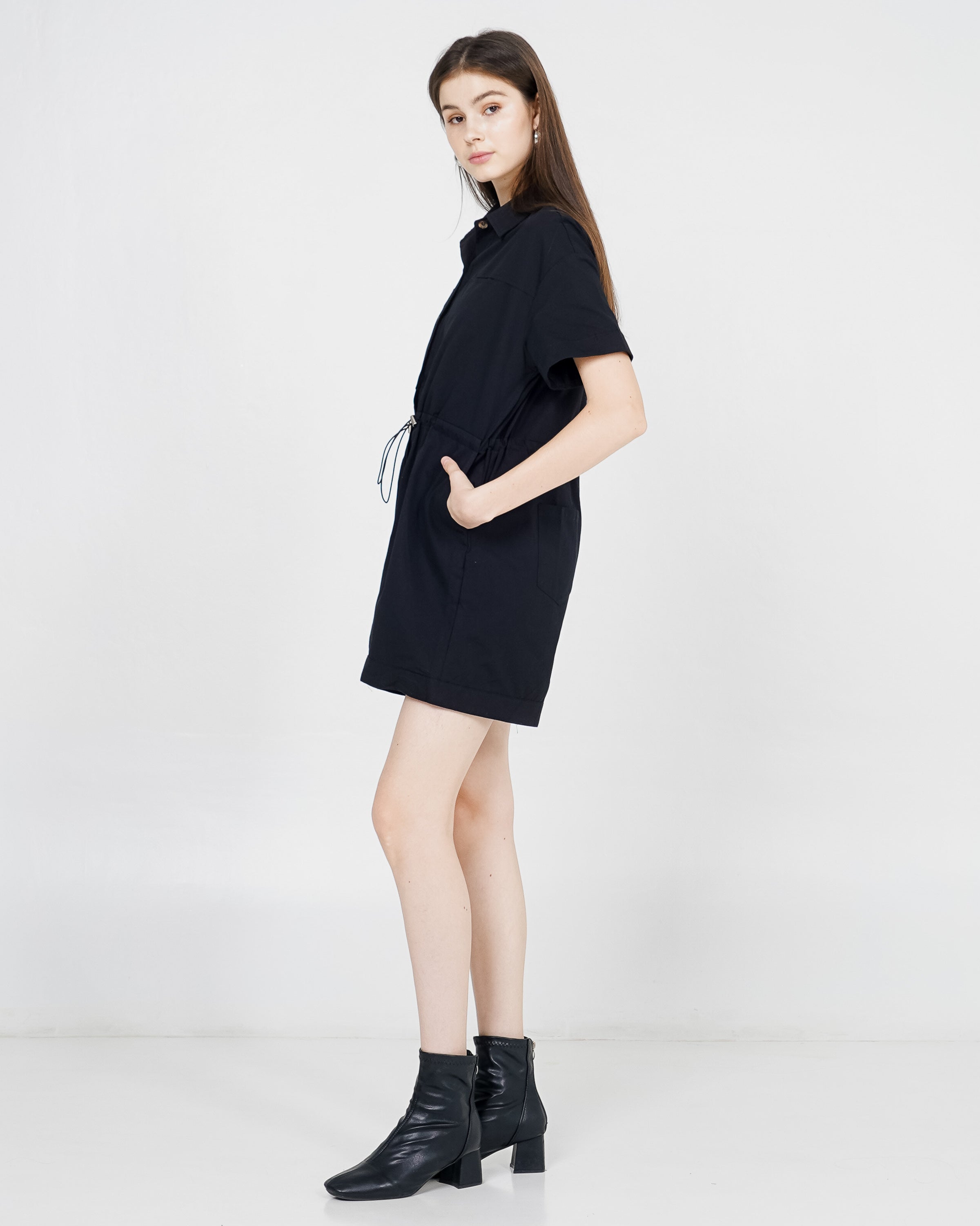 Jayden Romper Black