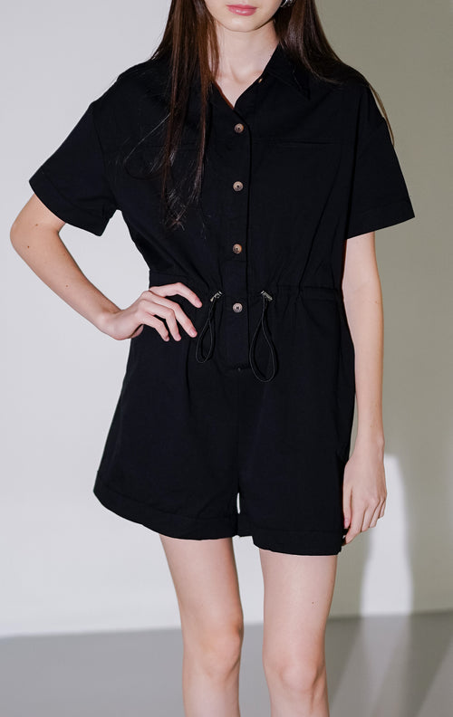 Jayden Romper Black