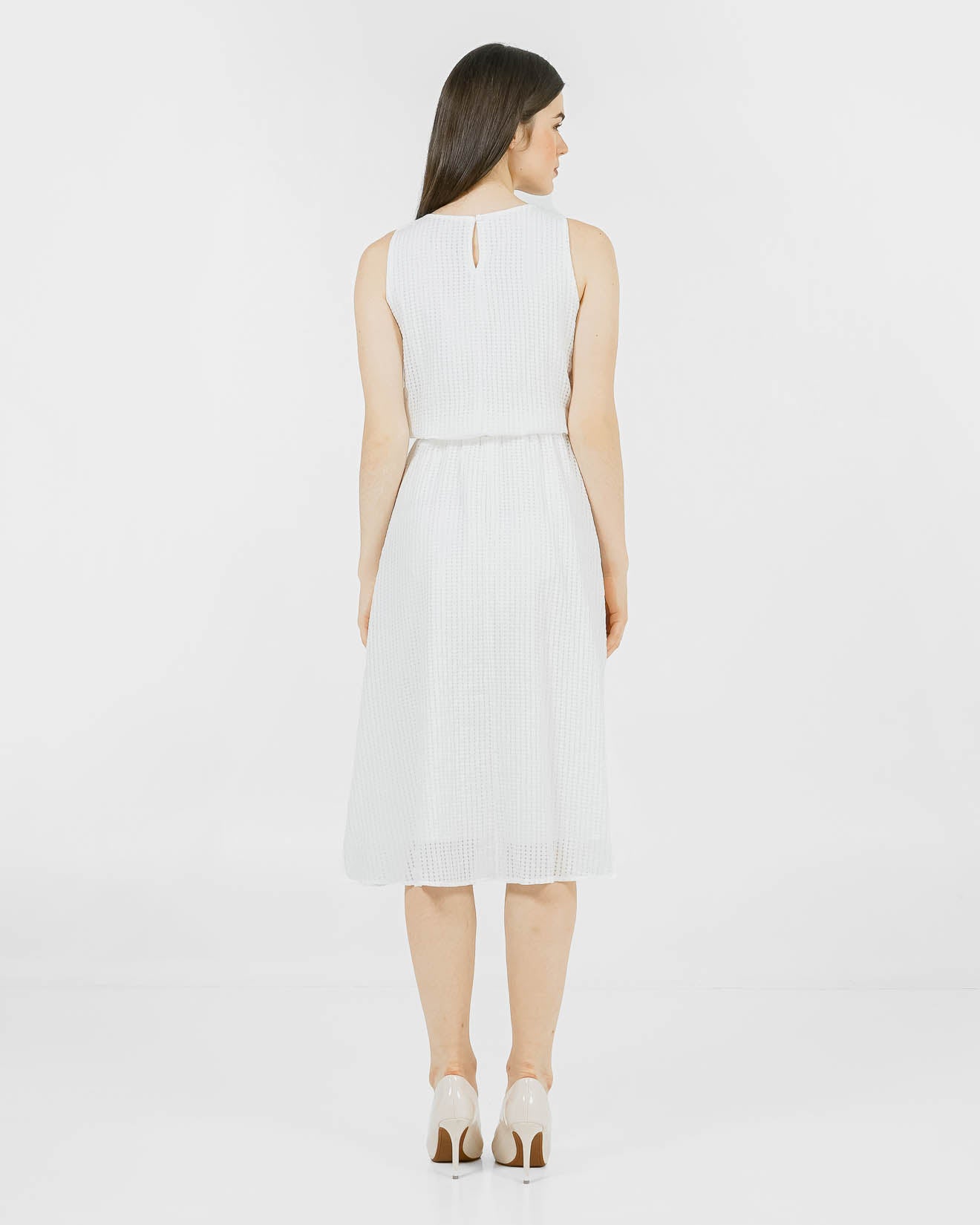 Jenika Dress White